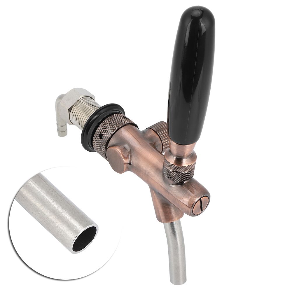 G5/8 Thread Adjustable Beer Tap Faucet Bronze Color Equipment for Home Bar view 8