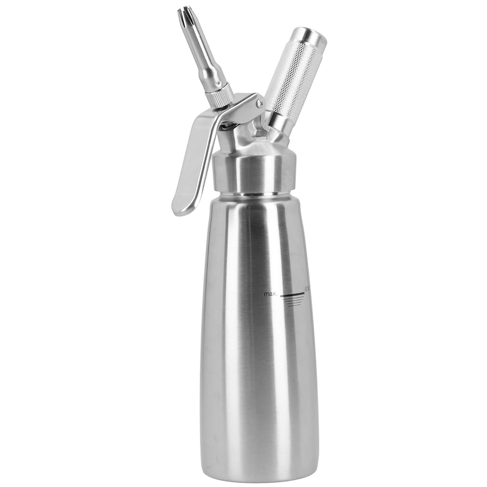304 Stainless Steel Cream Foamer Whipper Dispenser Coffee Dessert Cake DIY