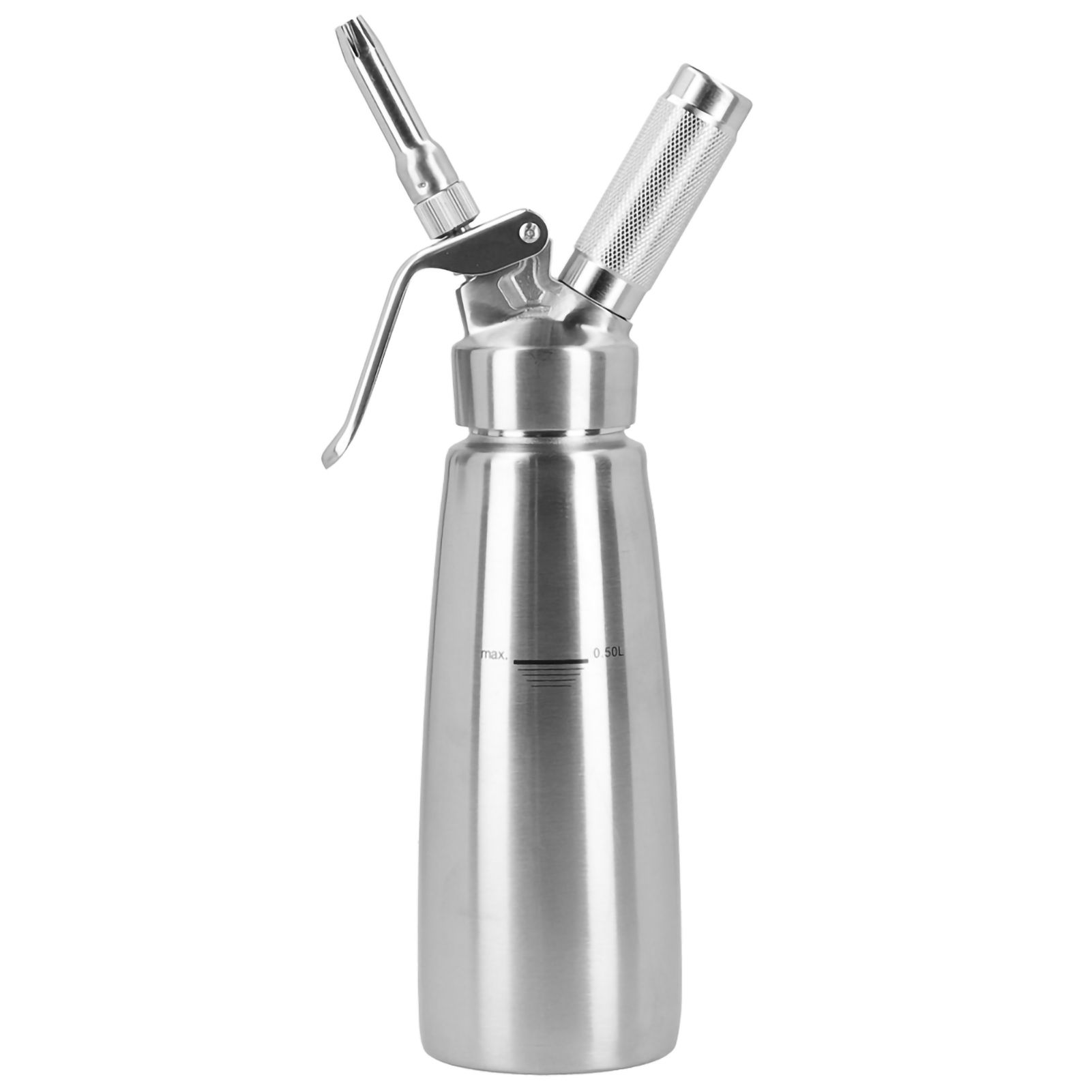 304 Stainless Steel Cream Foamer Whipper Dispenser Coffee Dessert Cake DIY view 3