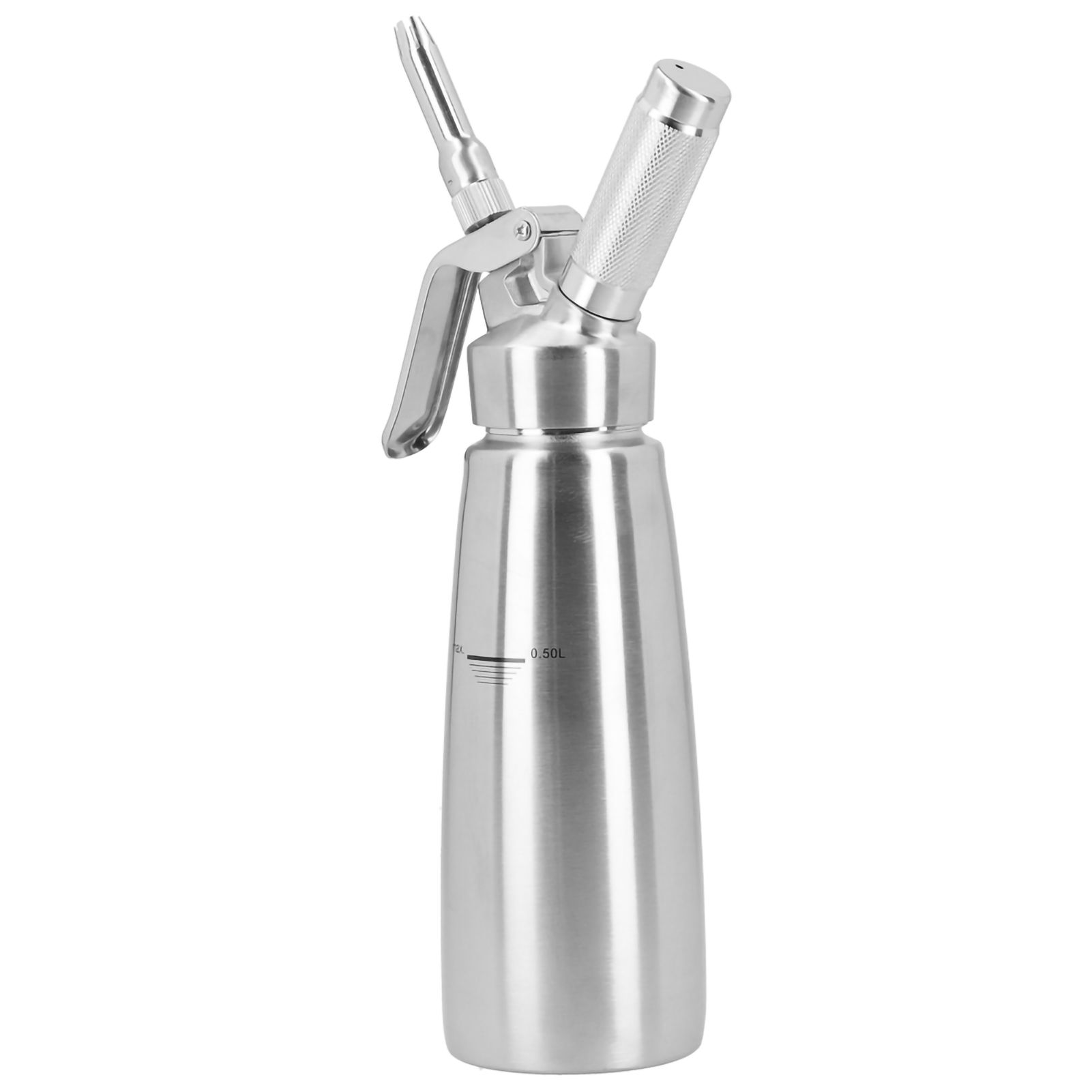 304 Stainless Steel Cream Foamer Whipper Dispenser Coffee Dessert Cake DIY view 5