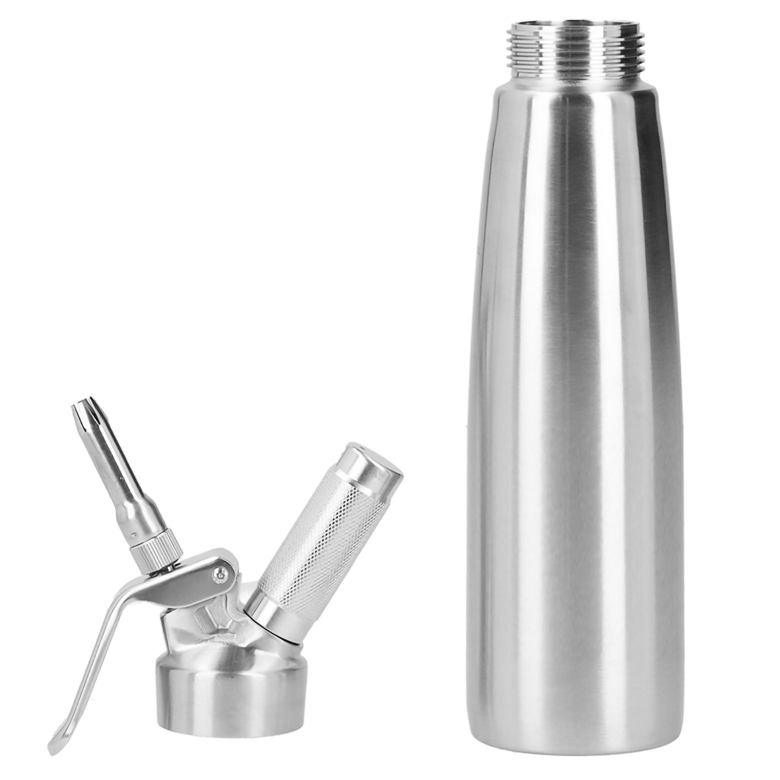 304 Stainless Steel Cream Foamer Whipper Dispenser Coffee Dessert Cake DIY view 7