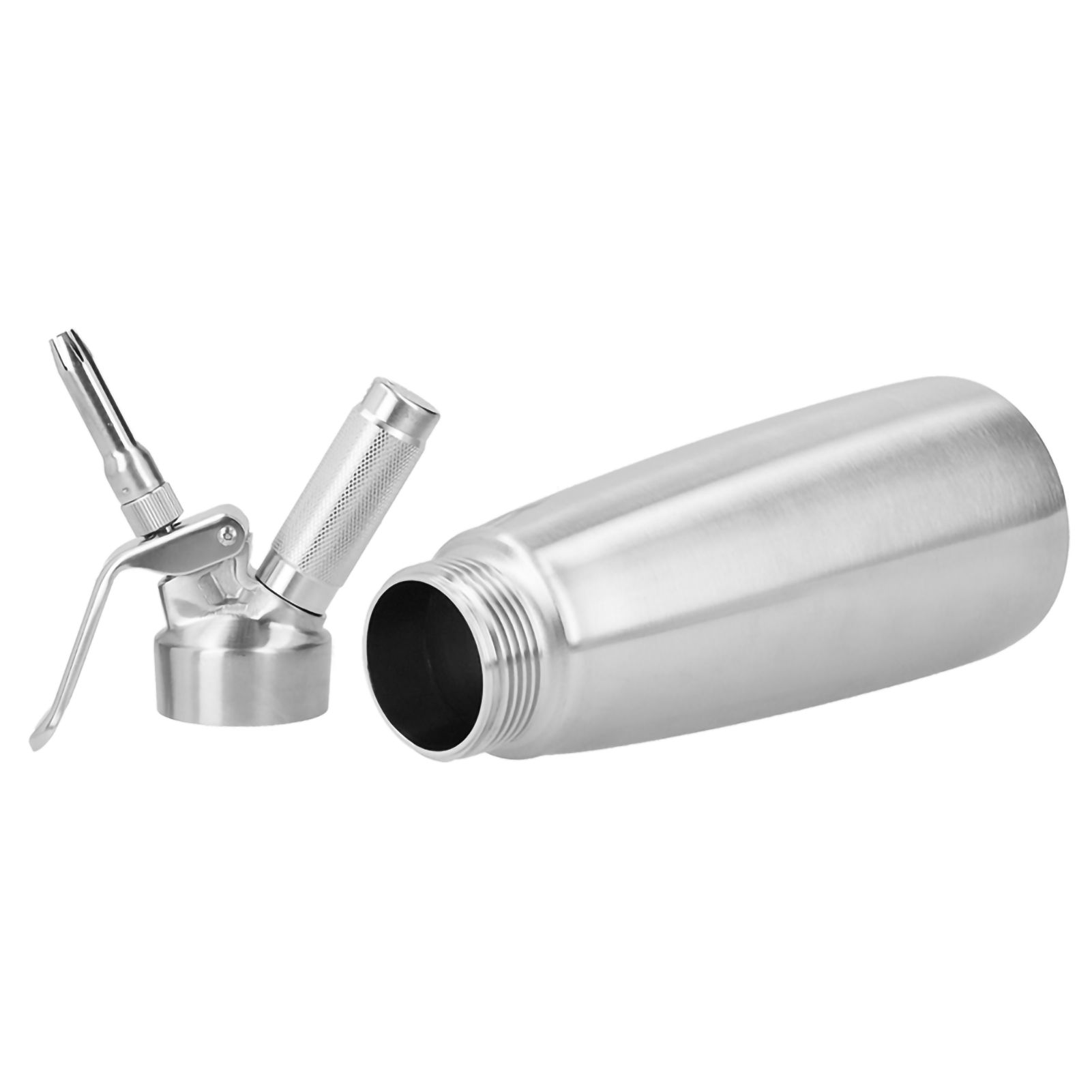 304 Stainless Steel Cream Foamer Whipper Dispenser Coffee Dessert Cake DIY view 8