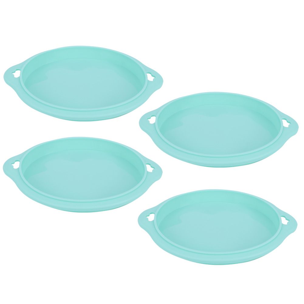 4PCS Silicone Layered Cake Mold Round Shape Bread Mold Cake Tray Mould view 6