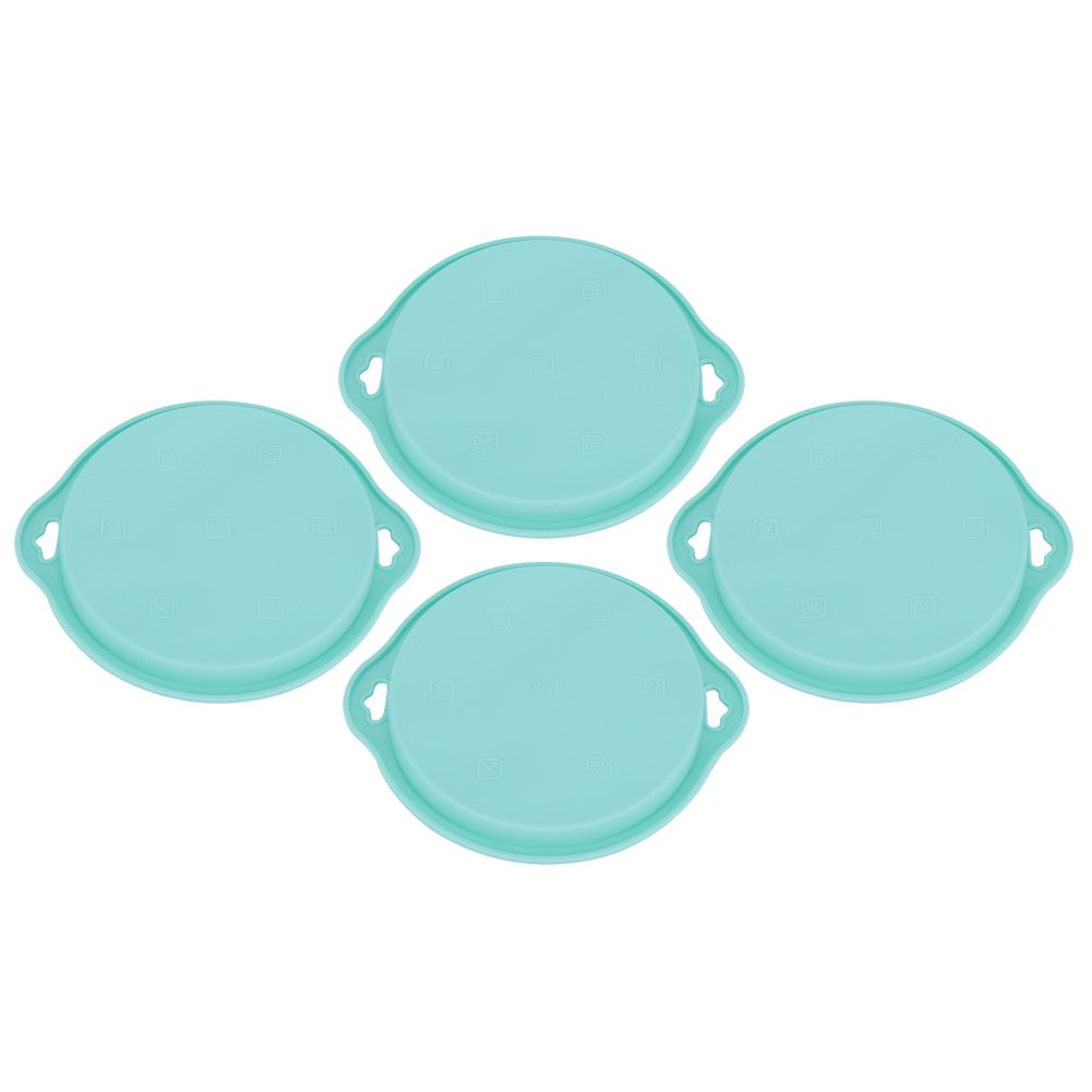 4PCS Silicone Layered Cake Mold Round Shape Bread Mold Cake Tray Mould view 7