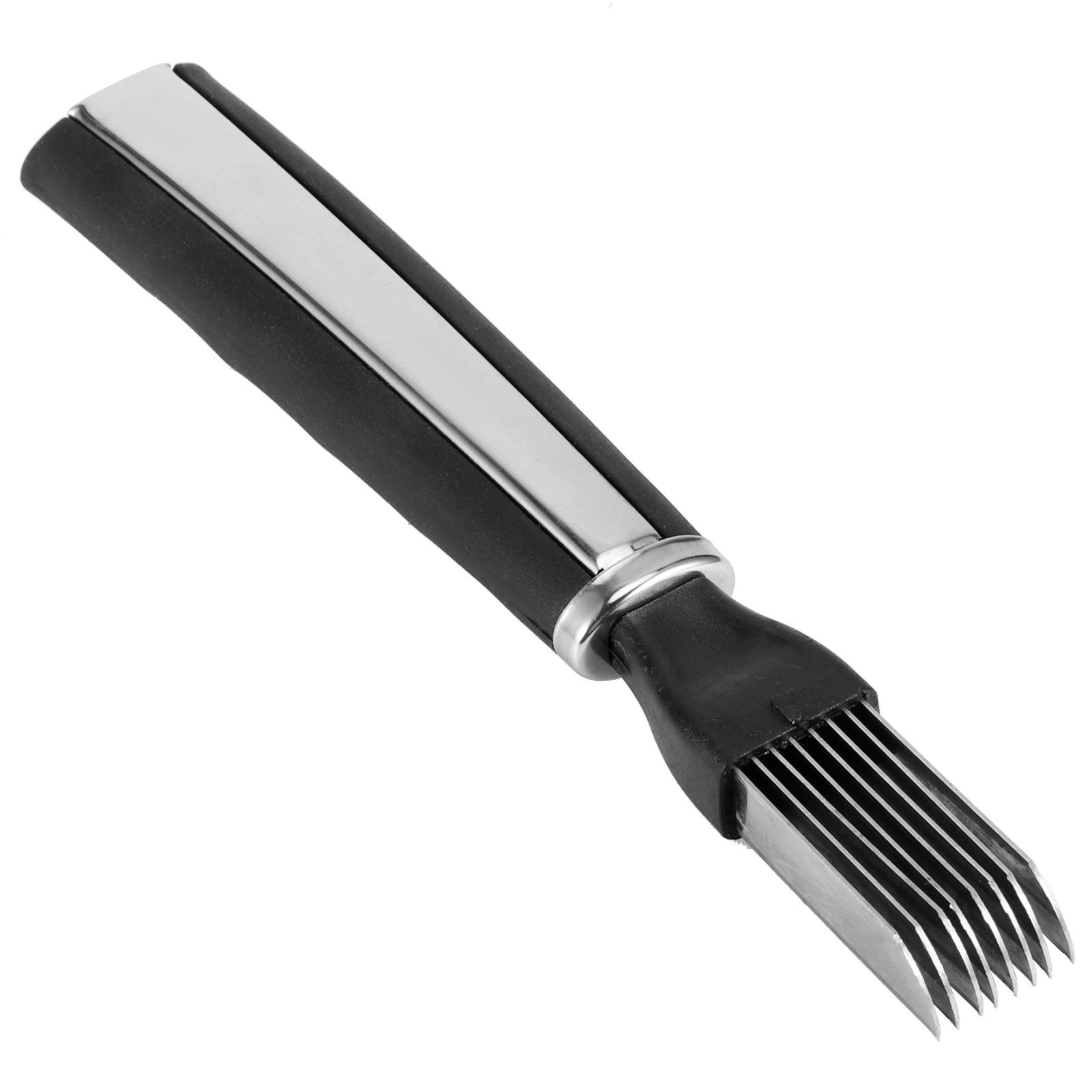 Multifunction Stainless Steel Onion Cutter Scallion Grater Vegetable Green view 2