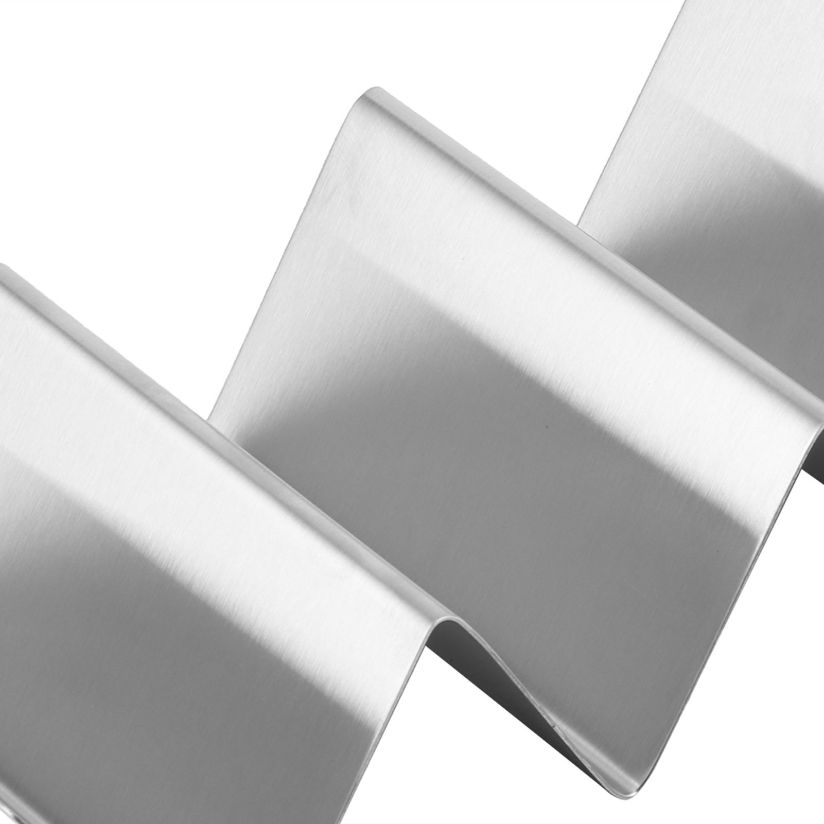 2PCS Stainless Steel Taco Pancake Stand Storage Rack Holders for Restaurant view 11