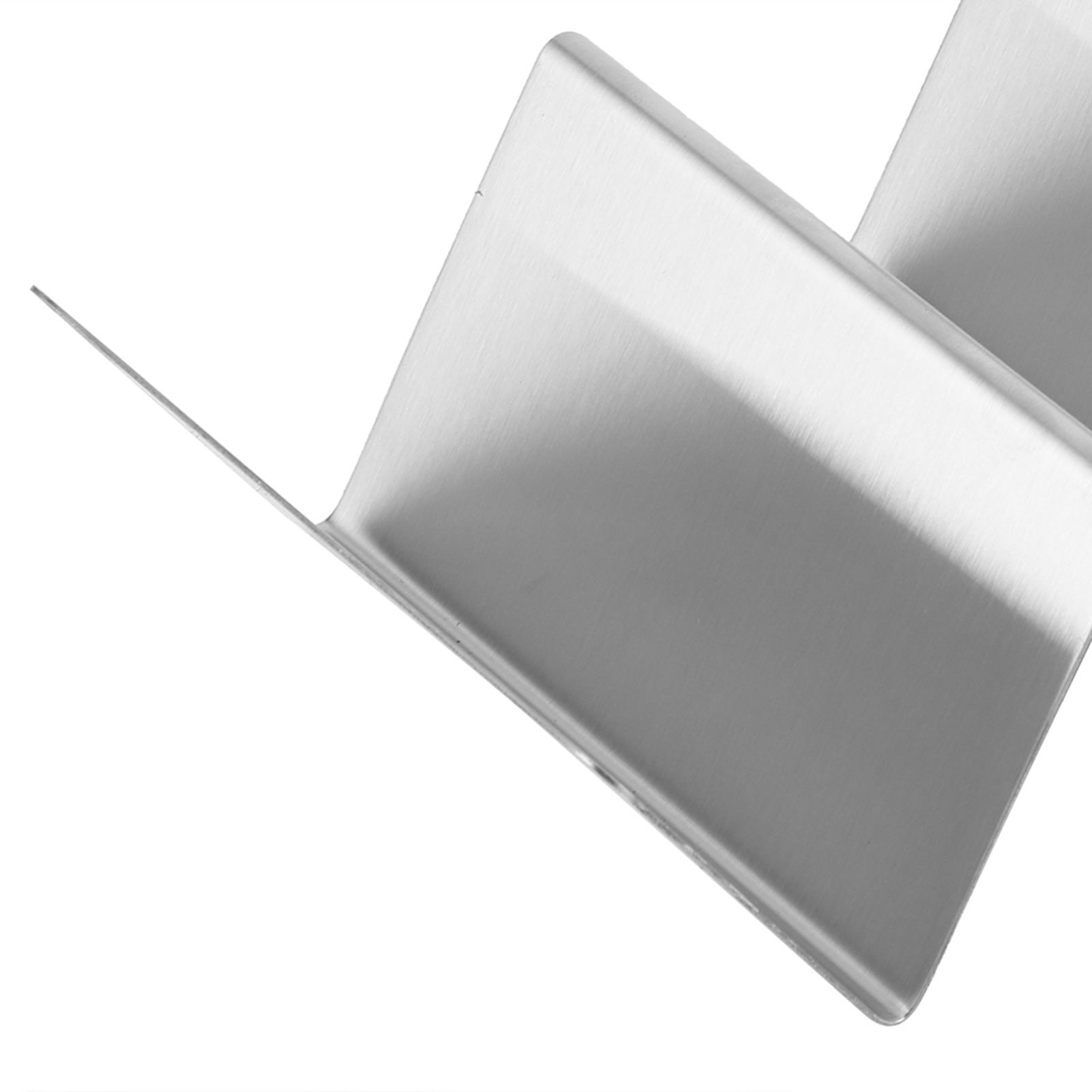 2PCS Stainless Steel Taco Pancake Stand Storage Rack Holders for Restaurant view 12