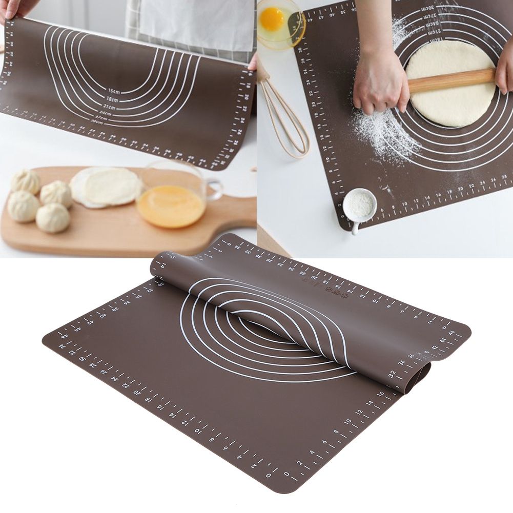 NonStick Silicone Baking Mat High Temperature Resistance Dough Flour Kneading view 10