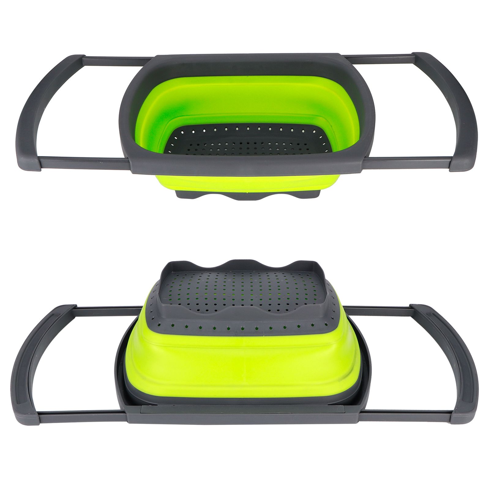 Foldable Fruit Vegetable Washing Basket Strainer Draining Basket for Fruit view 7