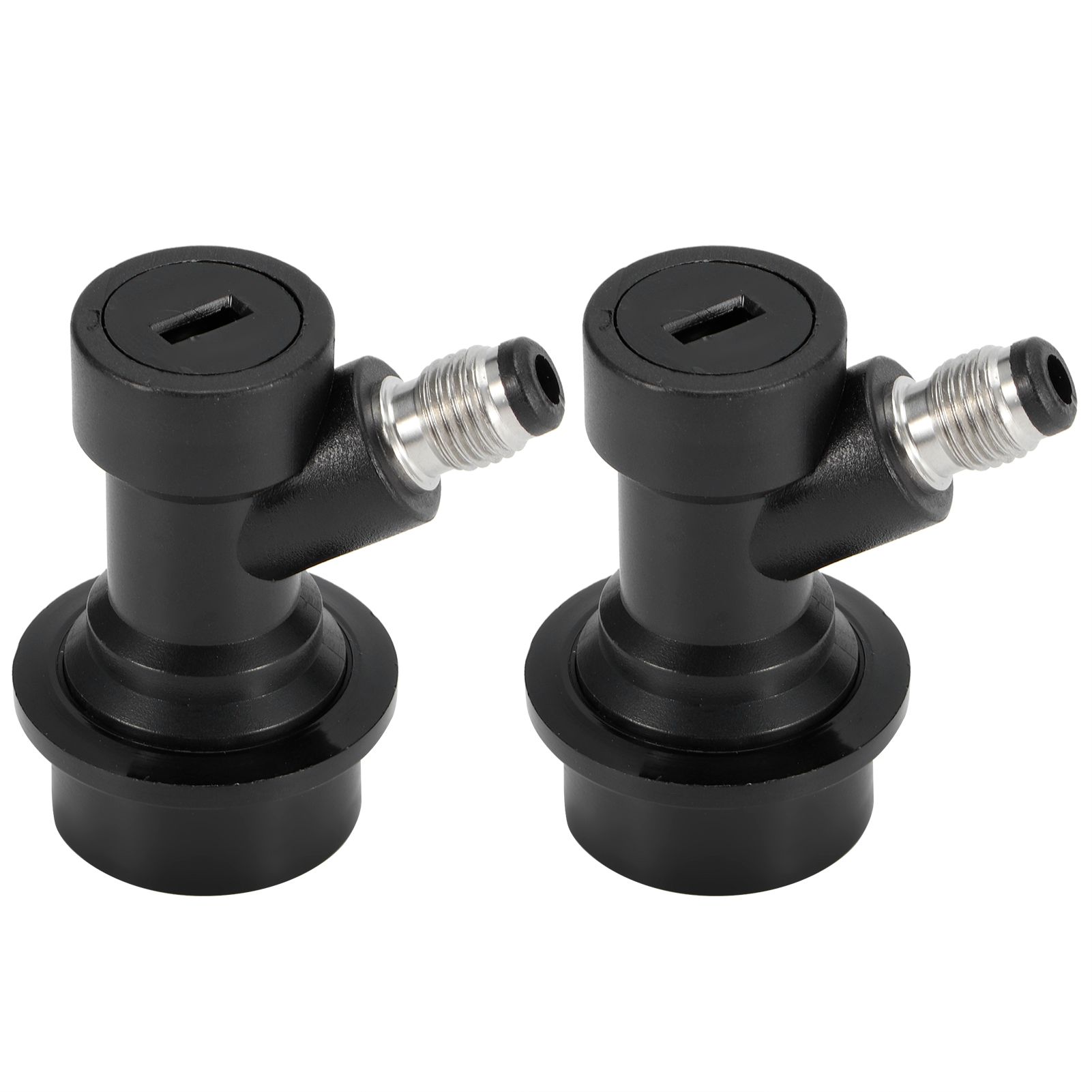 2PCS 1/4MFL Ball Lock Disconnects Kit for Homebrew Beer Soda Keg Liquid view 7