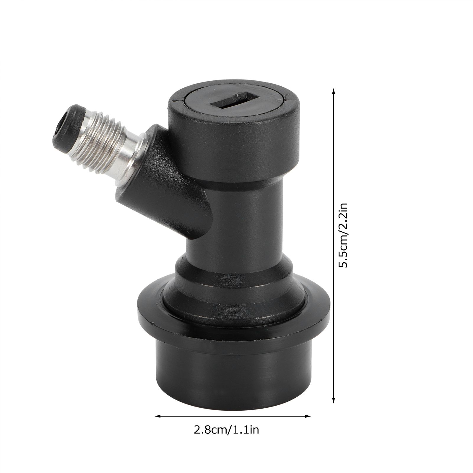 2PCS 1/4MFL Ball Lock Disconnects Kit for Homebrew Beer Soda Keg Liquid view 11
