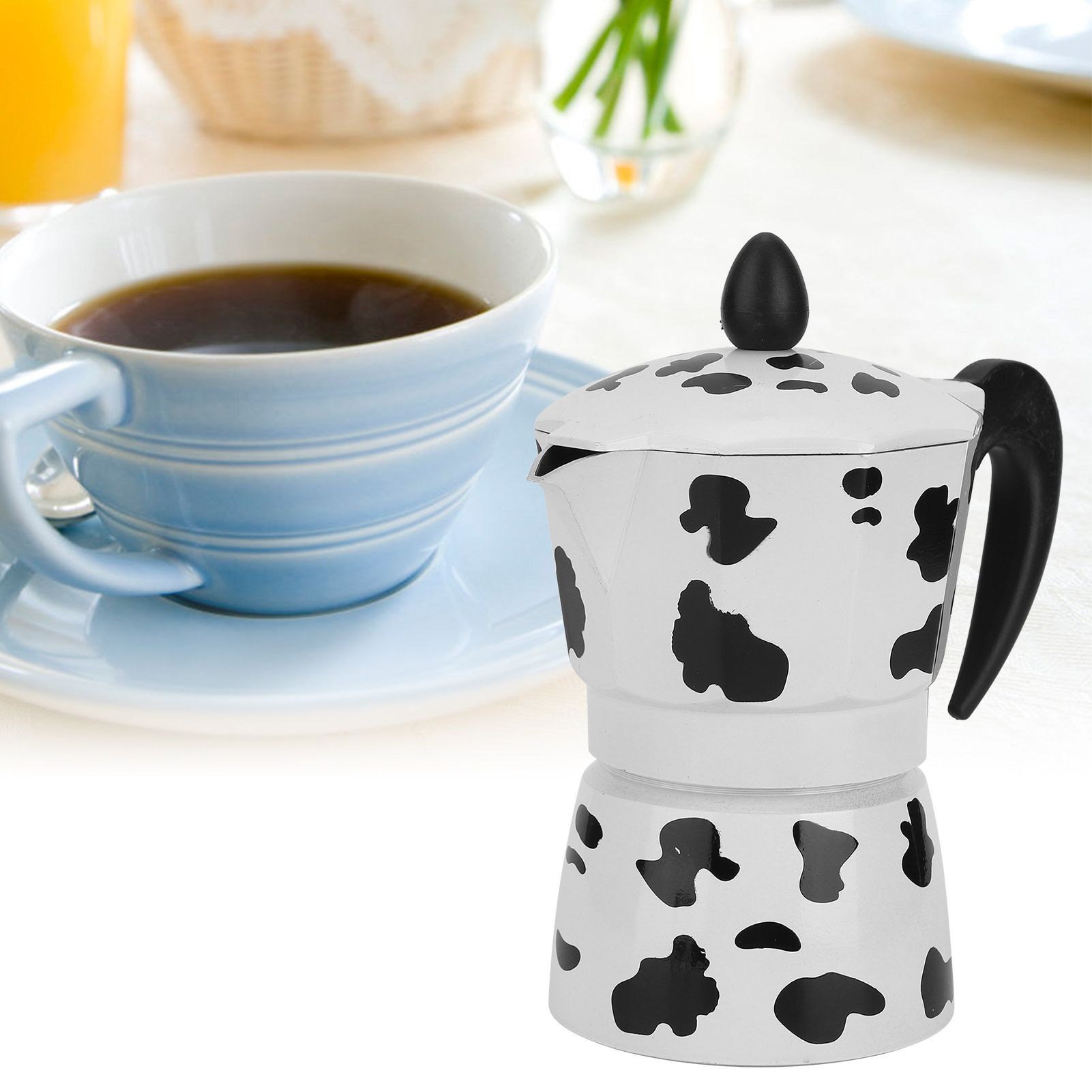Aluminium Coffee Pot Kettle Coffee Maker Moka Pot for Home Coffee Shop Use view 10