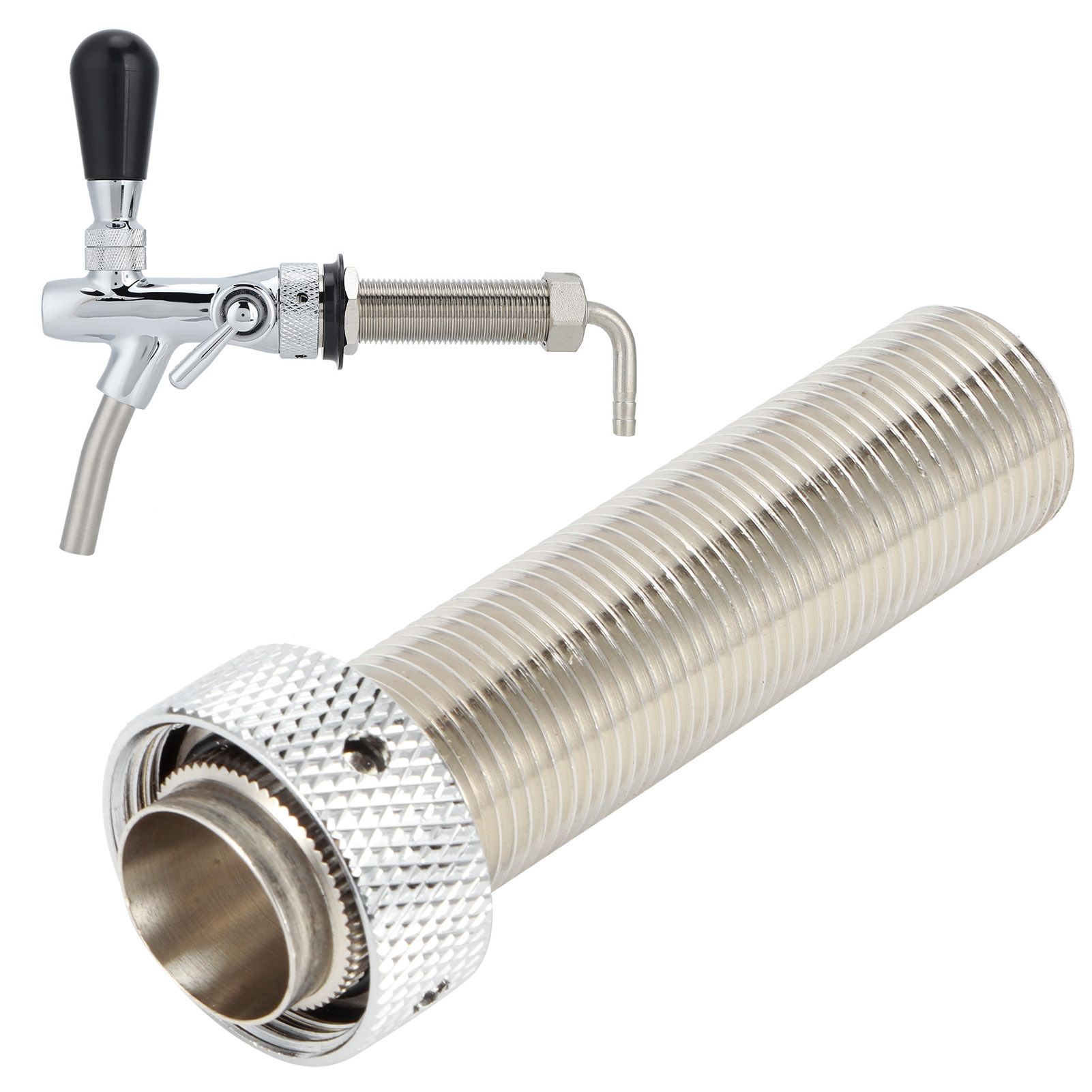 Beer Tap Faucet Long Shank 98.5mm G5/8in Thread for Adjustable Beer Tap view 10