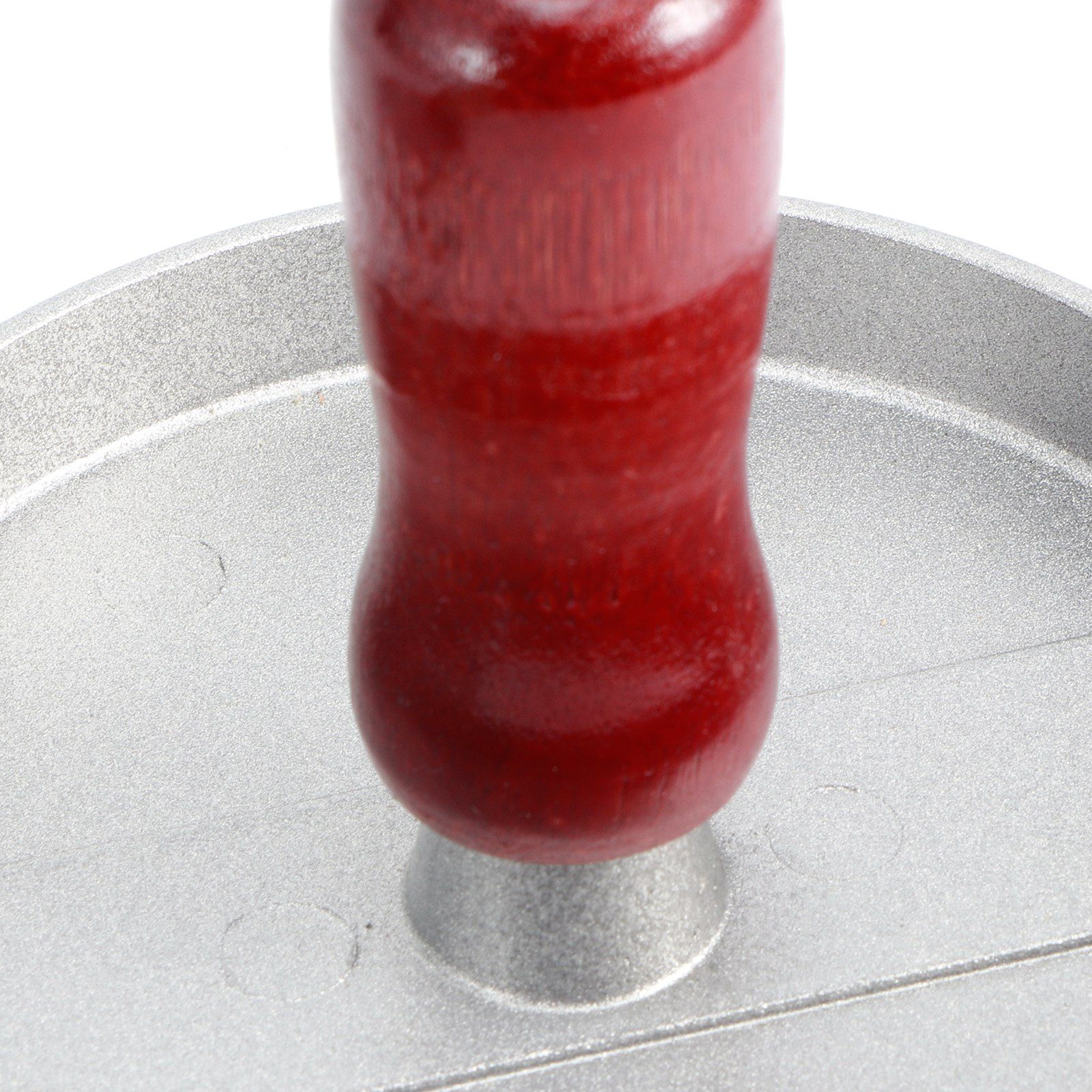 Aluminum Alloy Non-Stick Hamburger Press Meat Patty Maker Mold with Wood view 11