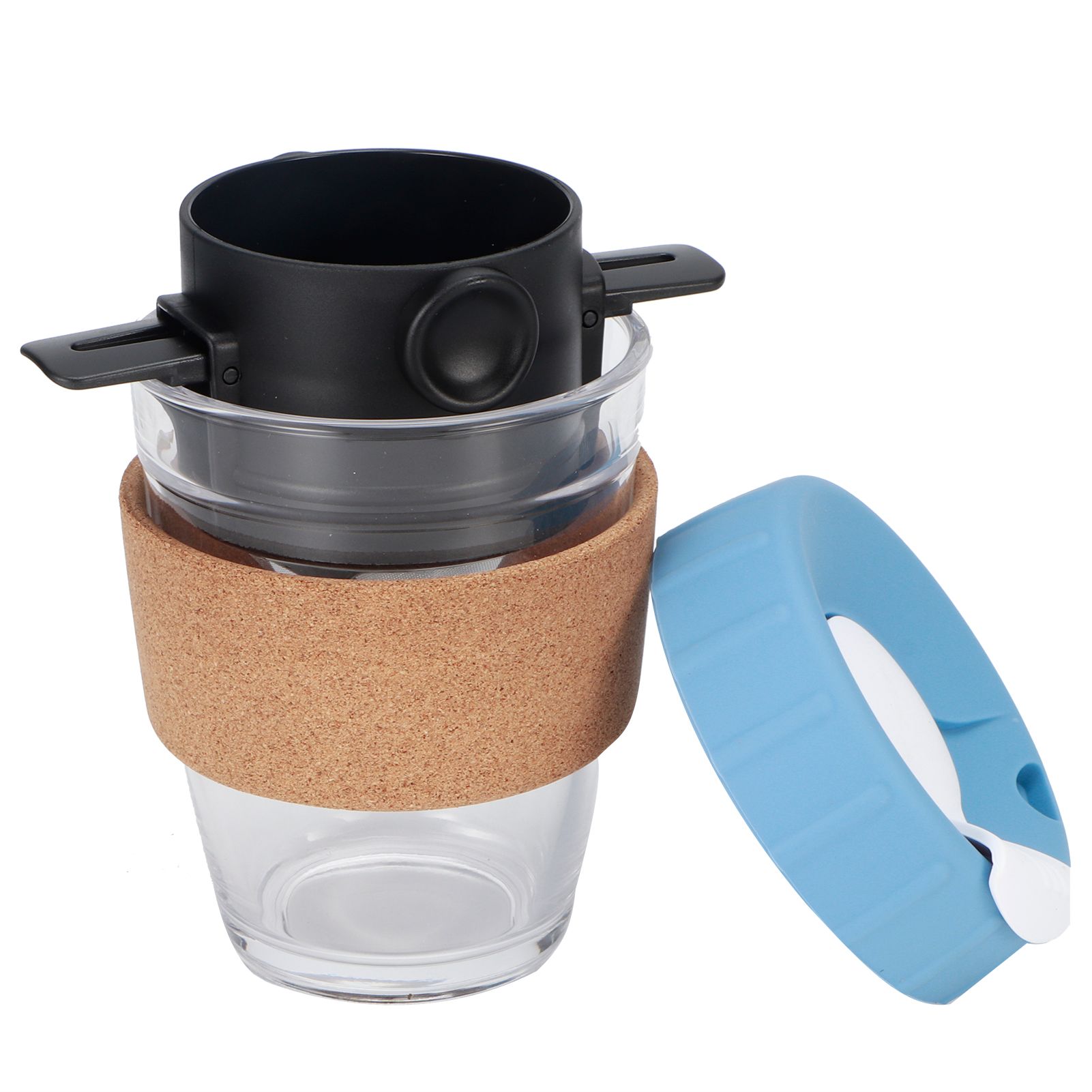 Reusable Drip Coffee Tea Holders Funnel Dripper Portable Stainless Steel view 3