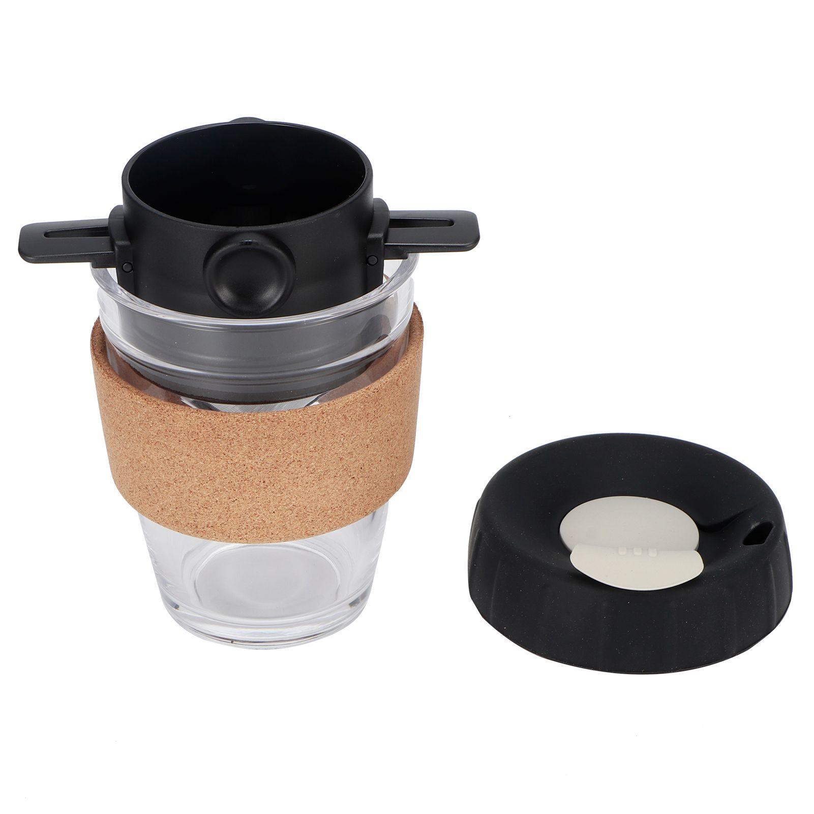 Reusable Drip Coffee Tea Holders Funnel Dripper Portable Stainless Steel view 2