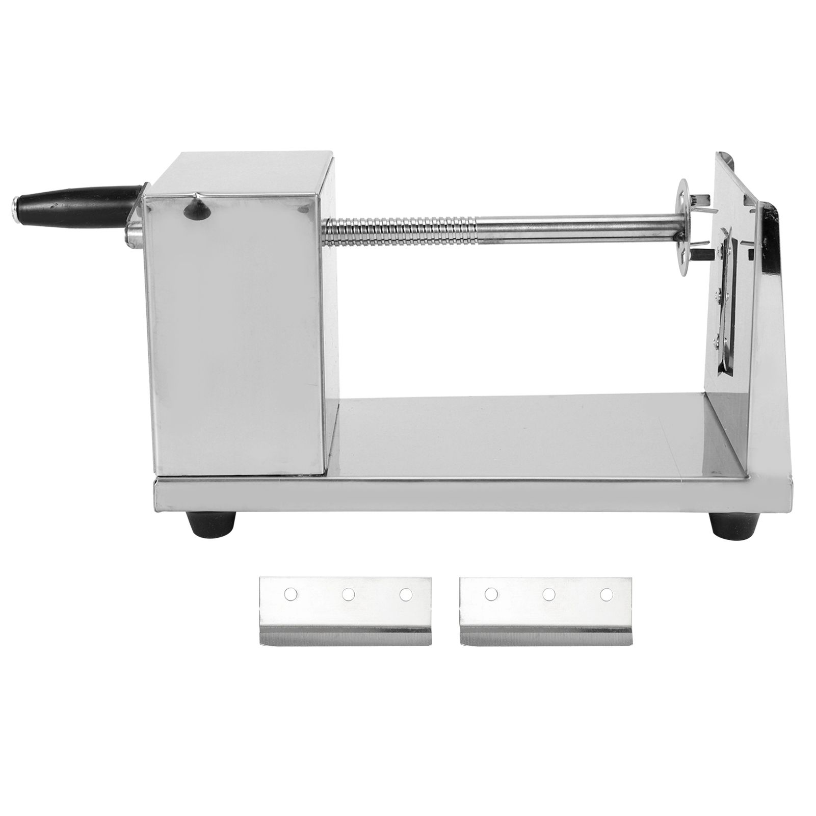 Stainless Steel Hand Crank Manual Spiral Potato Twisters Vegetable Cutter view 2