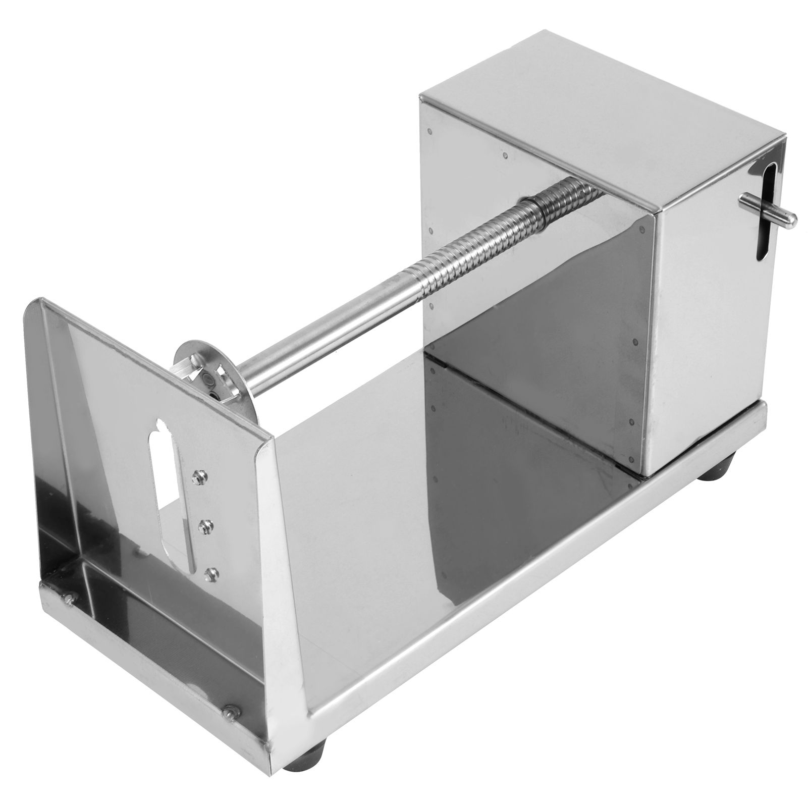 Stainless Steel Hand Crank Manual Spiral Potato Twisters Vegetable Cutter view 3