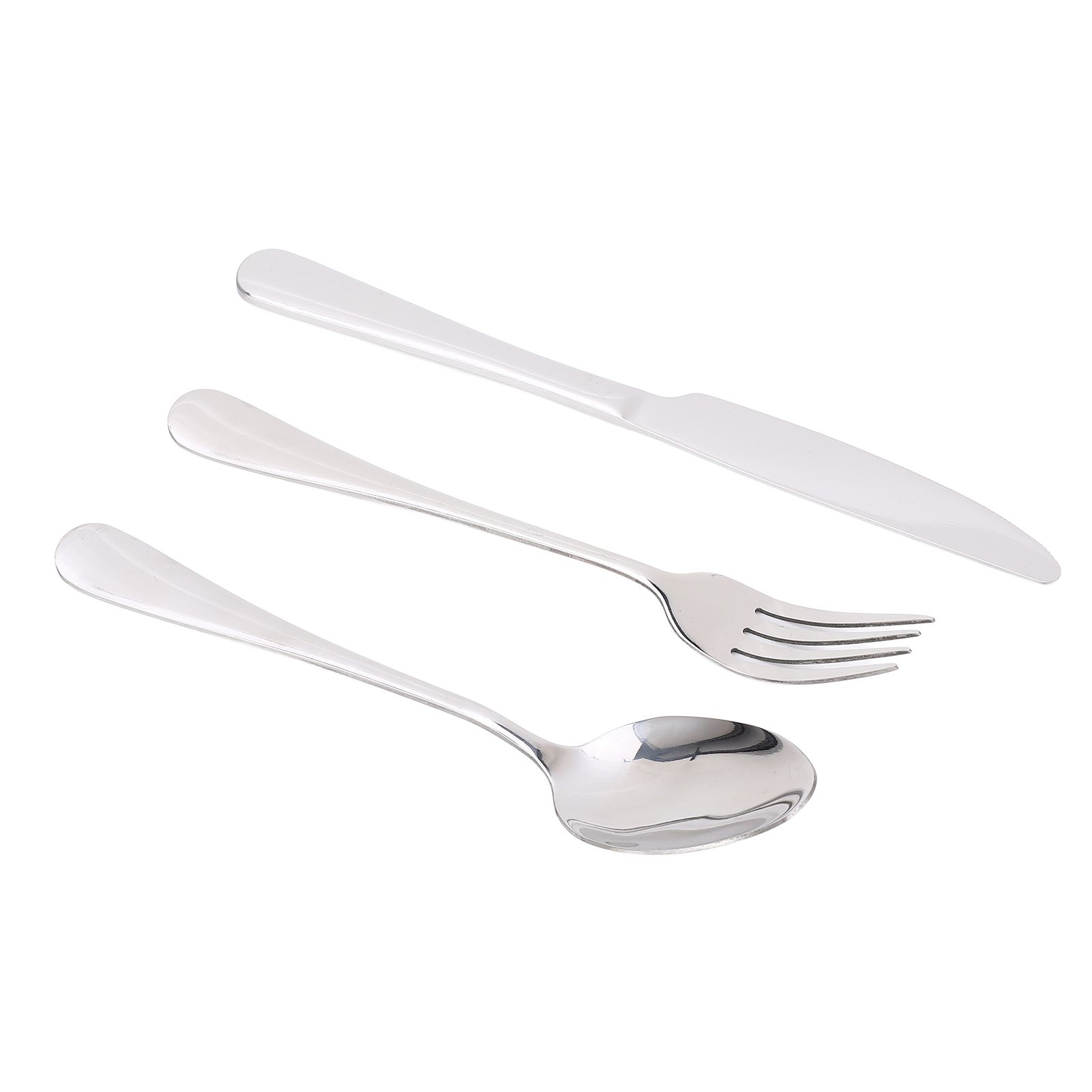 European Type 304 Stainless Steel Knives Forks Spoons Kit Tableware Cutlery view 3