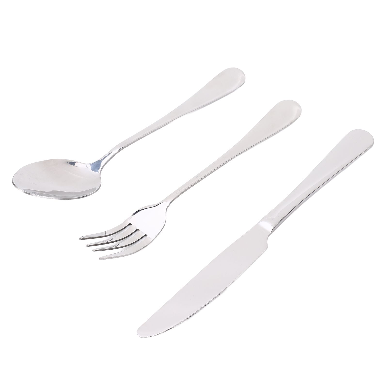 European Type 304 Stainless Steel Knives Forks Spoons Kit Tableware Cutlery view 6