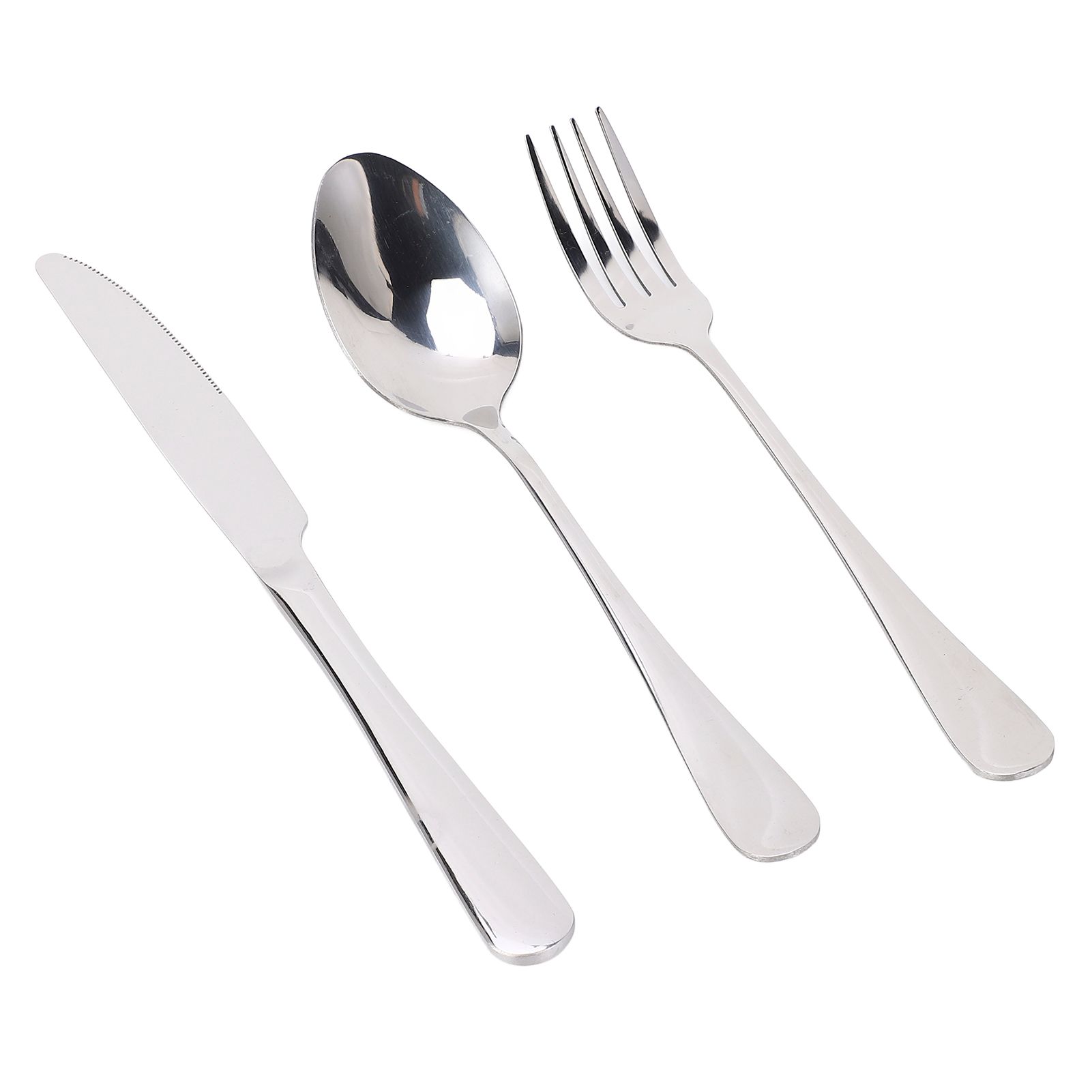 304 Stainless Steel Knives Forks Spoons Kit Cutlery Set for Home Kitchen Hotel view 6