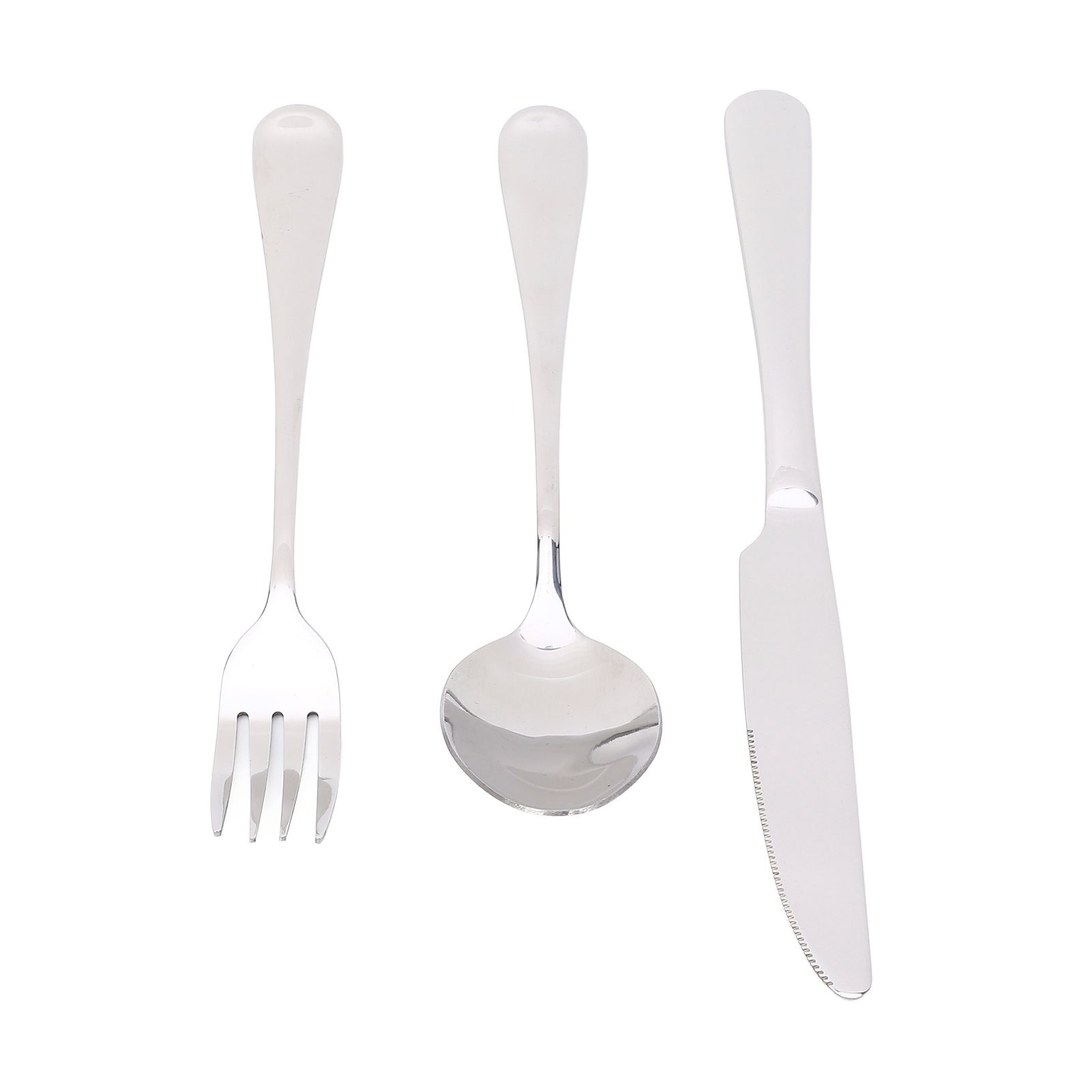 304 Stainless Steel Knives Forks Spoons Kit Cutlery Set for Home Kitchen Hotel view 7
