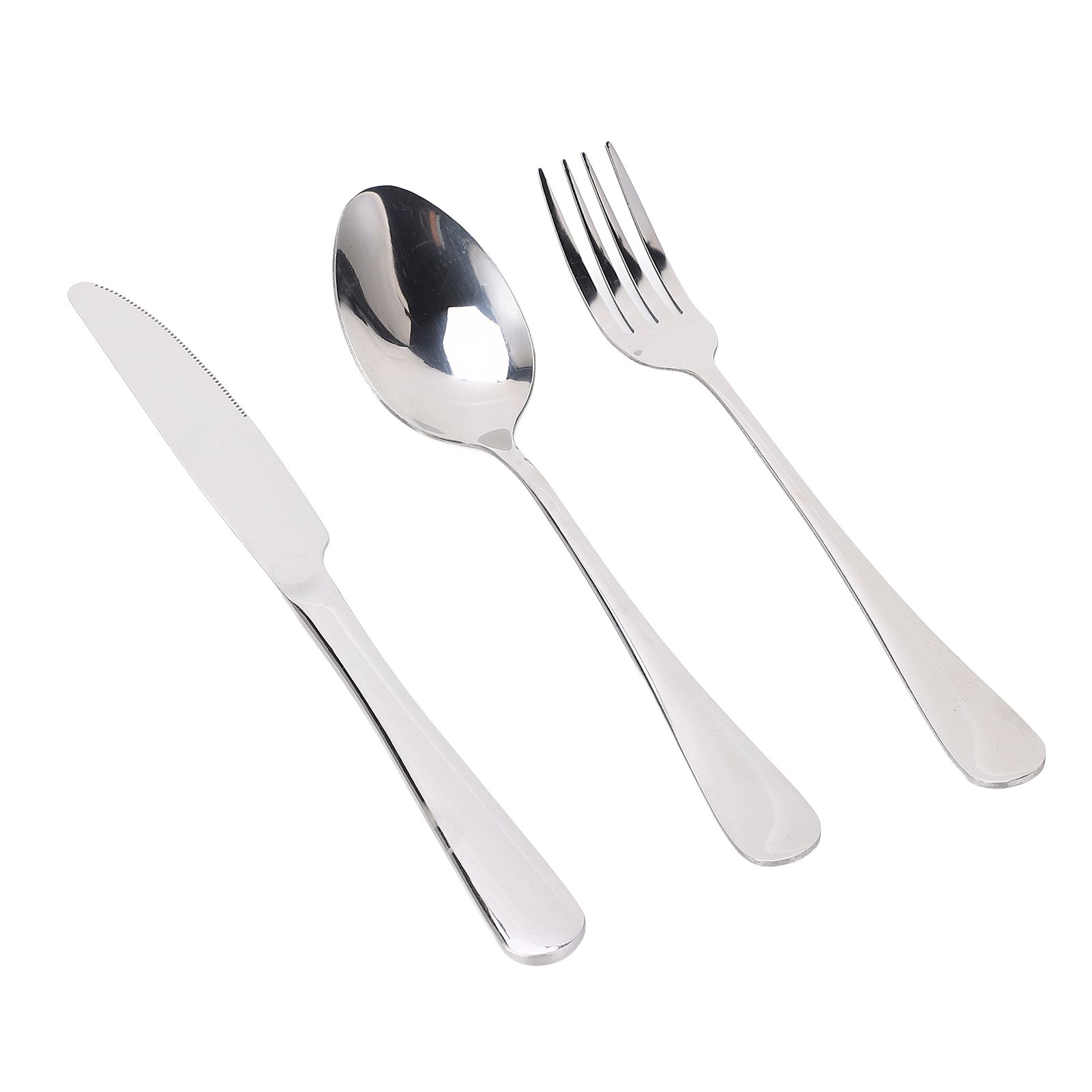 304 Stainless Steel Knives Forks Spoons Kit Cutlery Set for Home Kitchen Hotel view 8