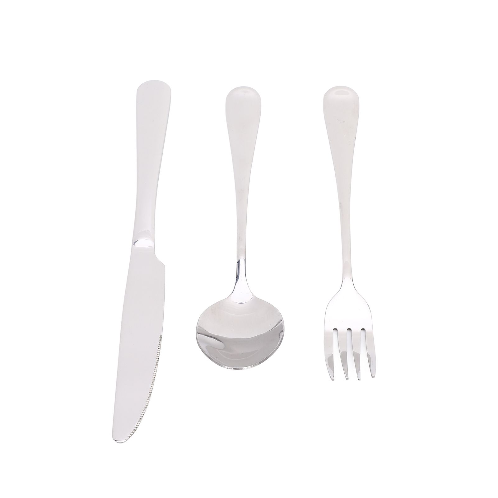 304 Stainless Steel Knives Forks Spoons Kit Cutlery Set for Home Kitchen Hotel view 10
