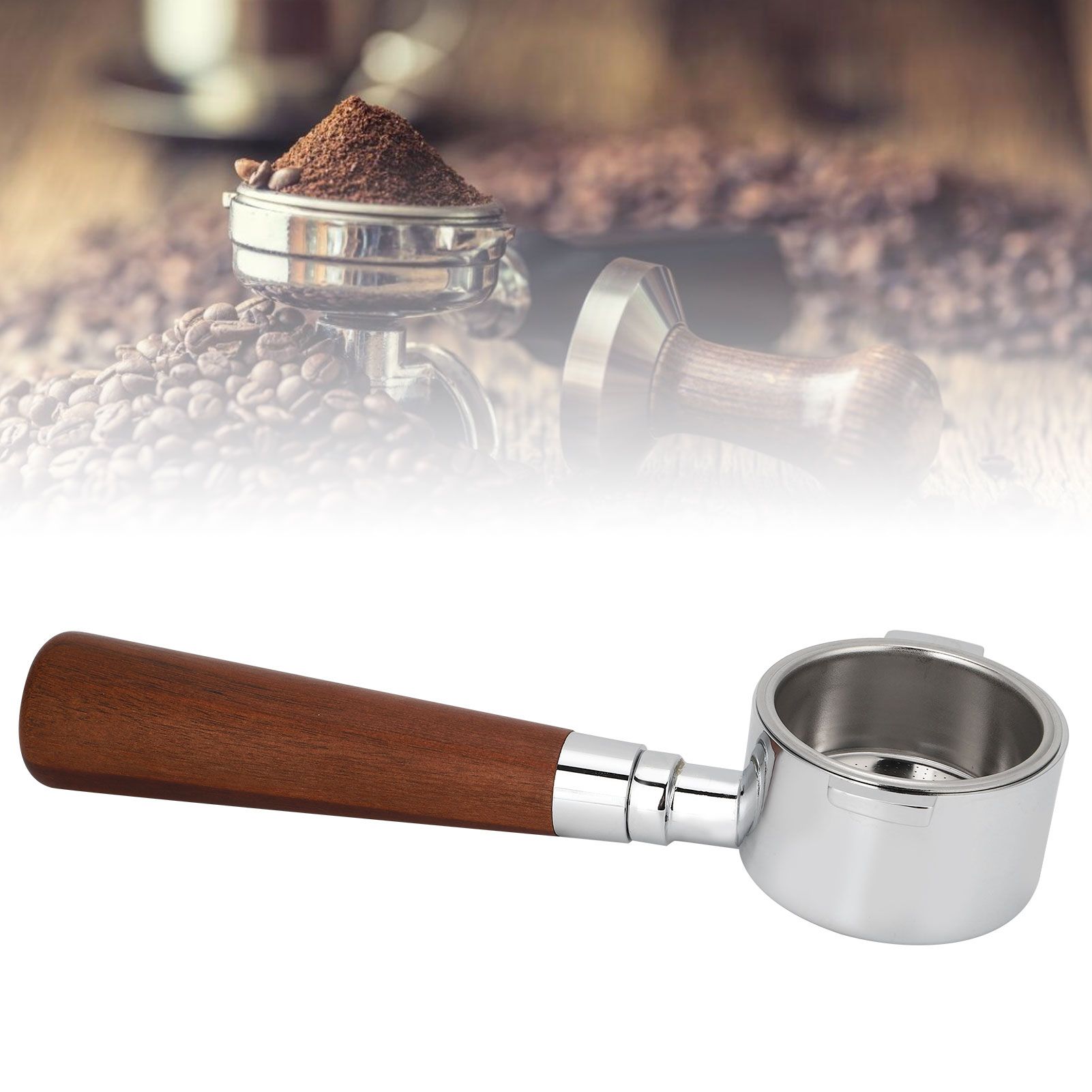 Coffee Bottomless Portafilter Filter Handle Replacement Accessories Fit for view 10