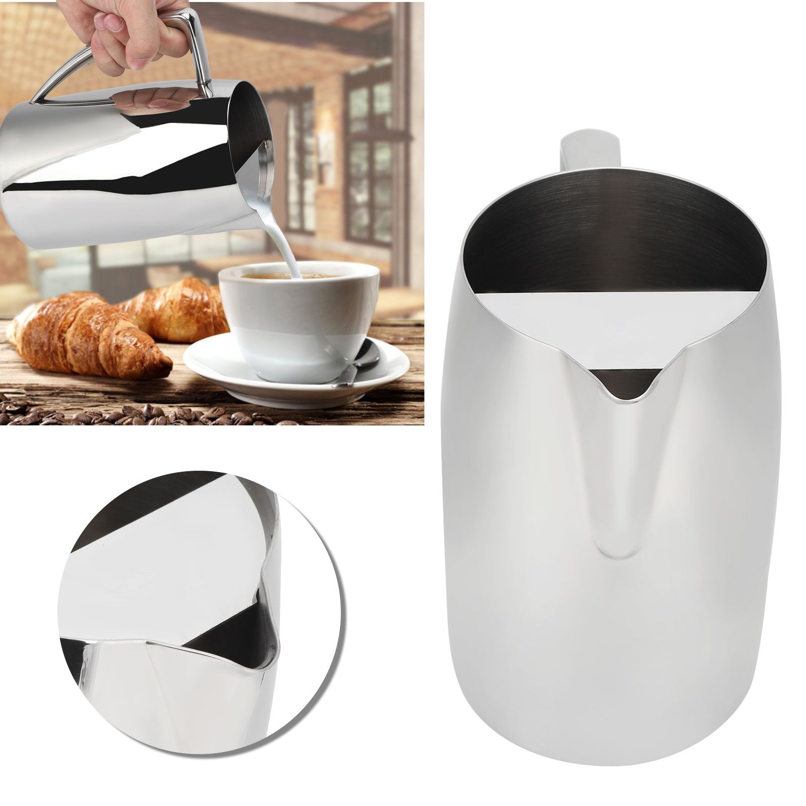 1.7L Stainless Steel Cold Water Kettle Drinkware Water Pot Bottle for Bar KTV view 10