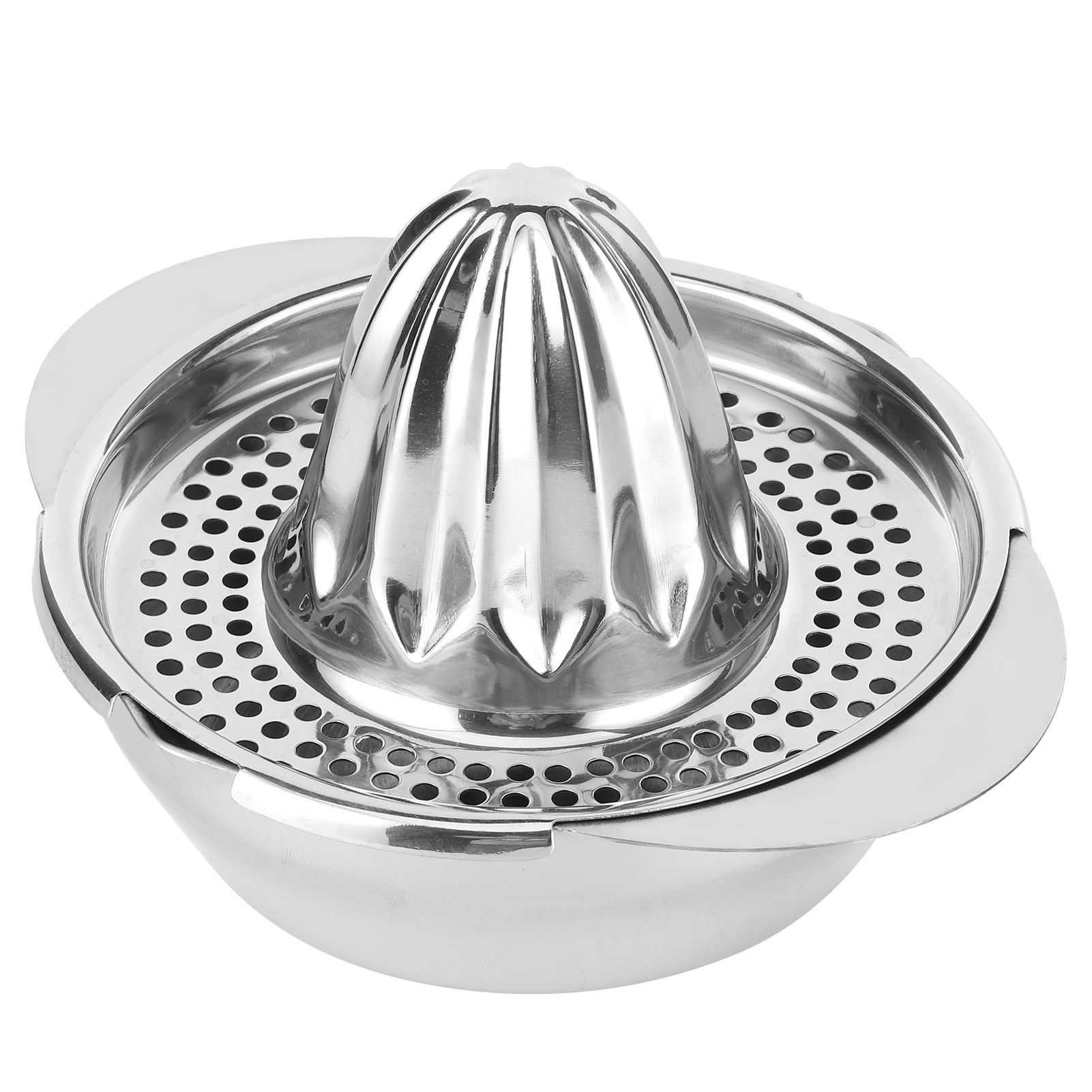 Stainless Steel Manual Juicer Fruit Lemon Orange Squeezer with Bowl Juicer view 4