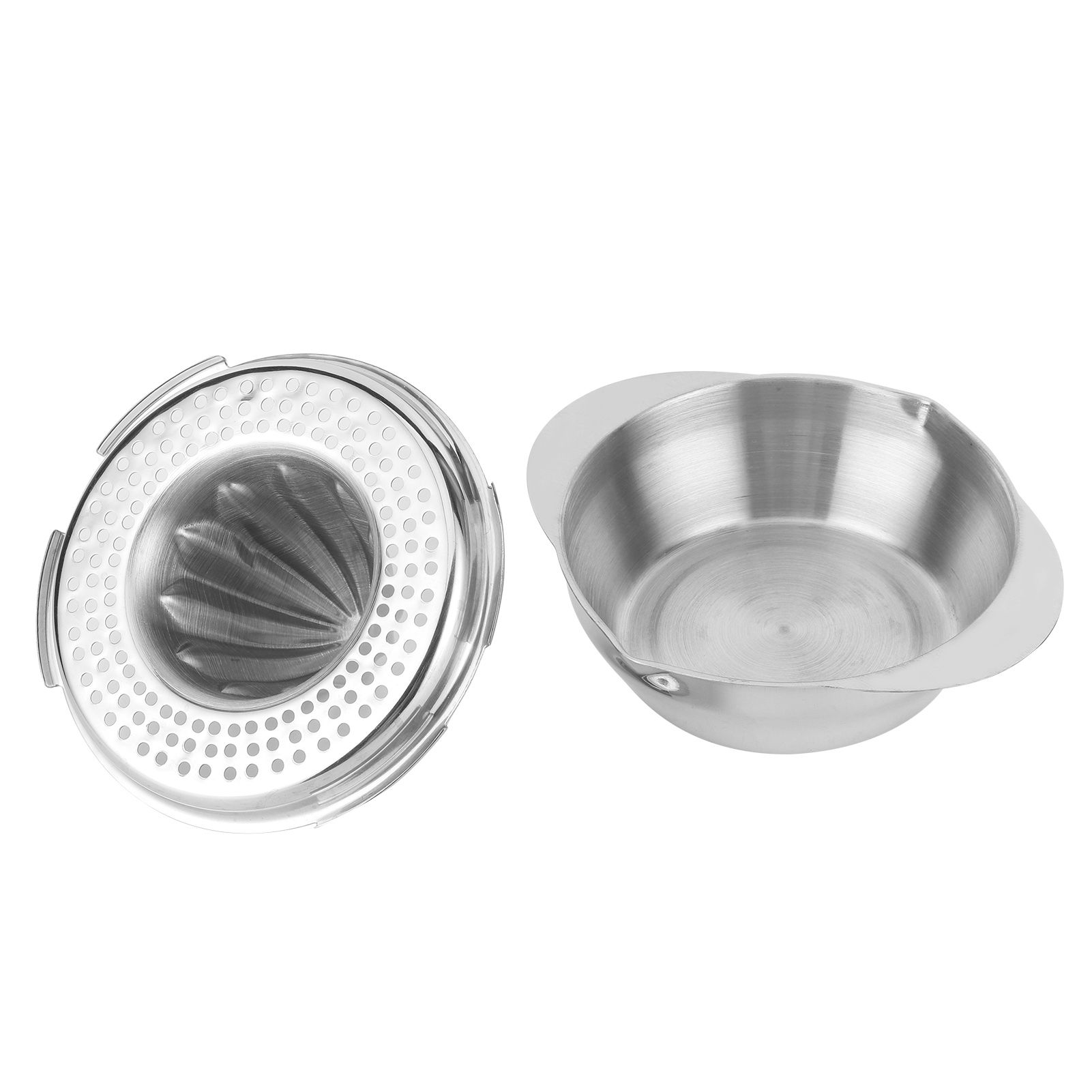 Stainless Steel Manual Juicer Fruit Lemon Orange Squeezer with Bowl Juicer view 5