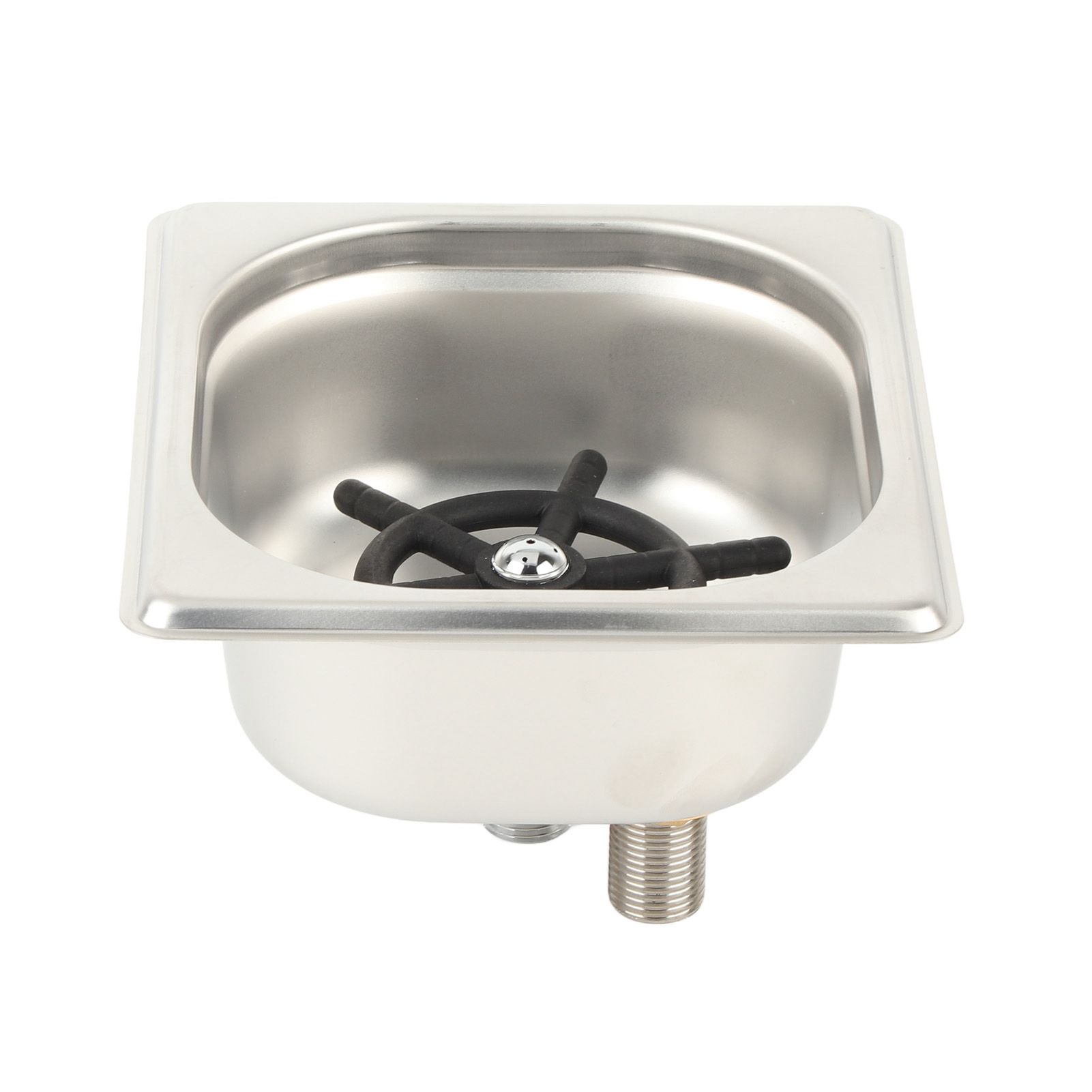 G1/2 Stainless Steel Automatic Cup Washer Cleaner Glass Rinser for Bar Pub