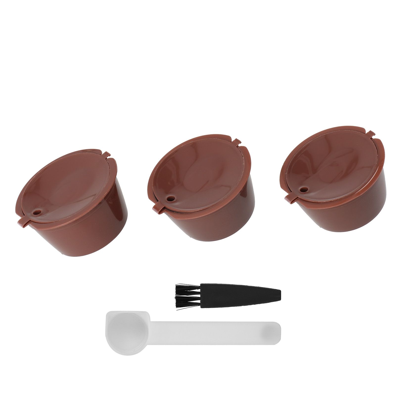 Refillable Capsule Coffee Filter Set Reusable Cafe Tool Fit for Dolce Gusto view 2