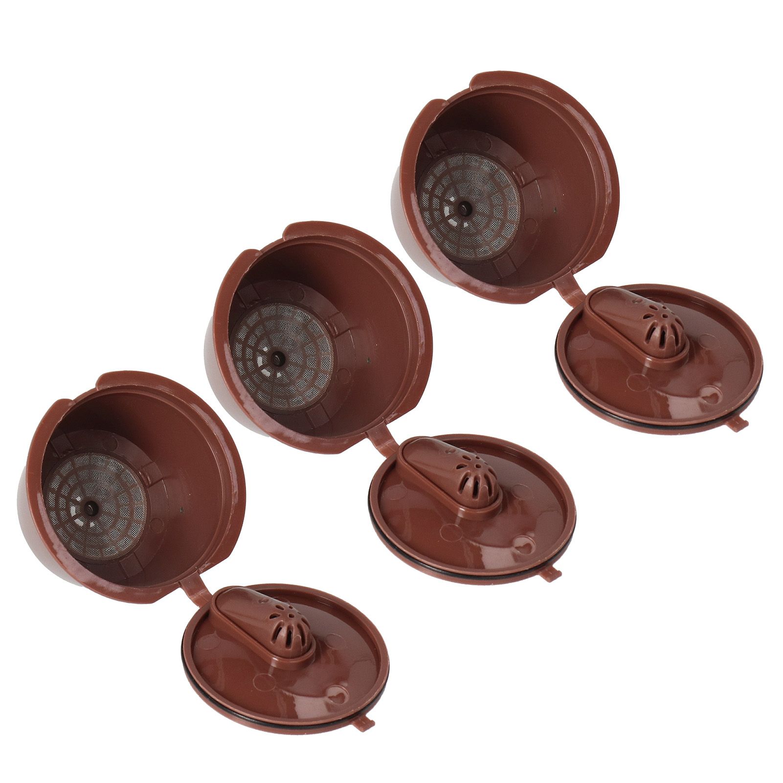 Refillable Capsule Coffee Filter Set Reusable Cafe Tool Fit for Dolce Gusto view 4