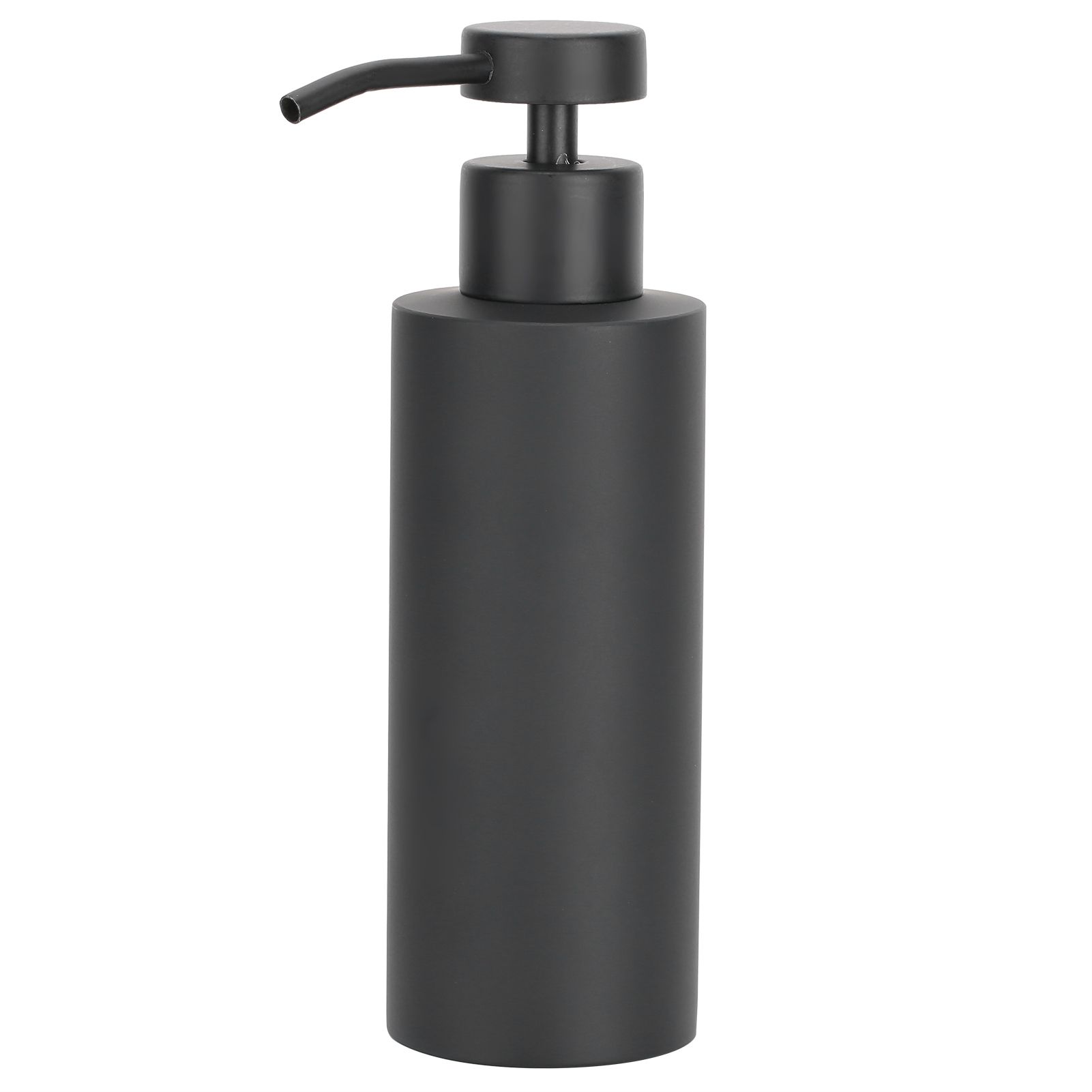 Black Kitchen Soap Dispenser Stainless Steel Bathroom Manual Press Soap