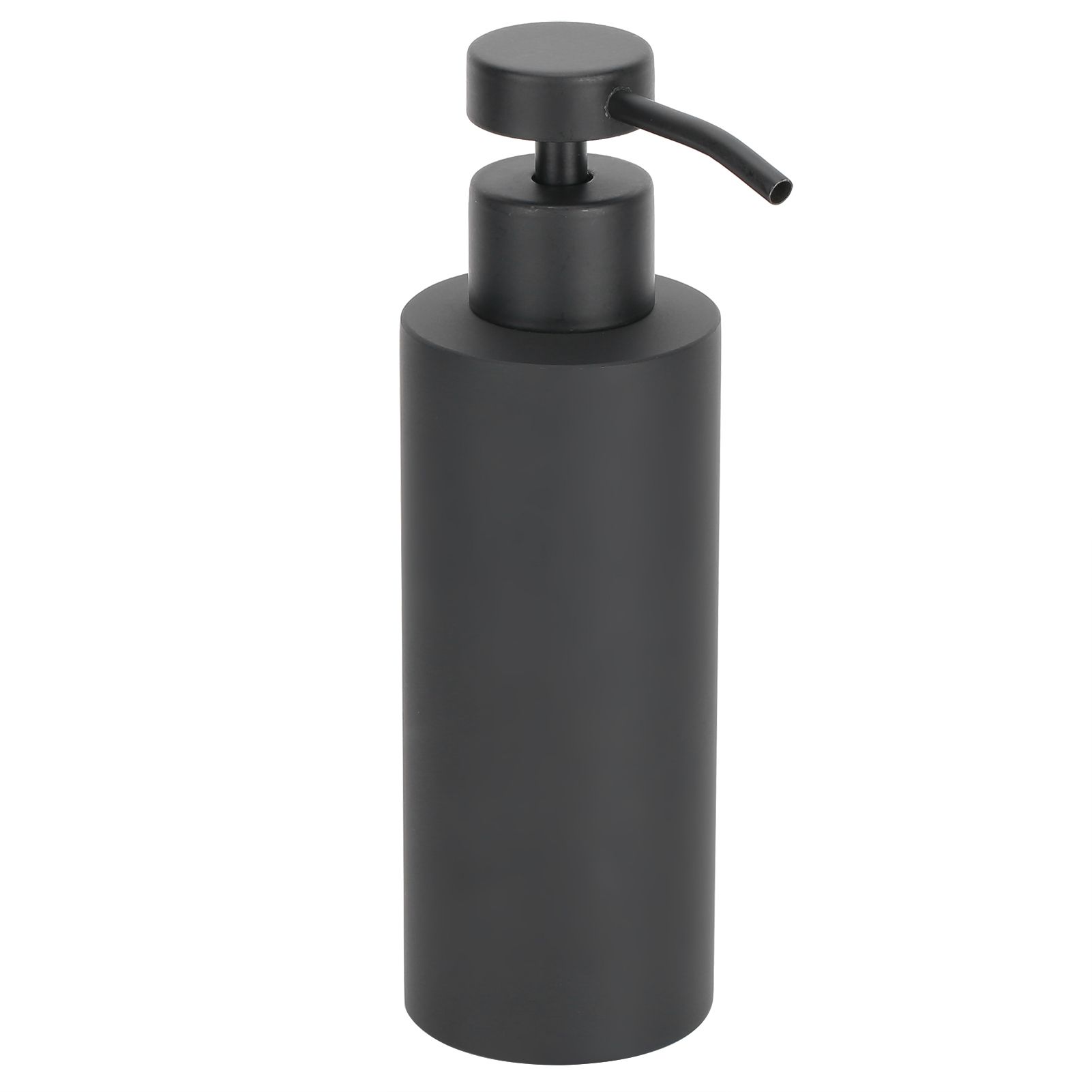 Black Kitchen Soap Dispenser Stainless Steel Bathroom Manual Press Soap view 3
