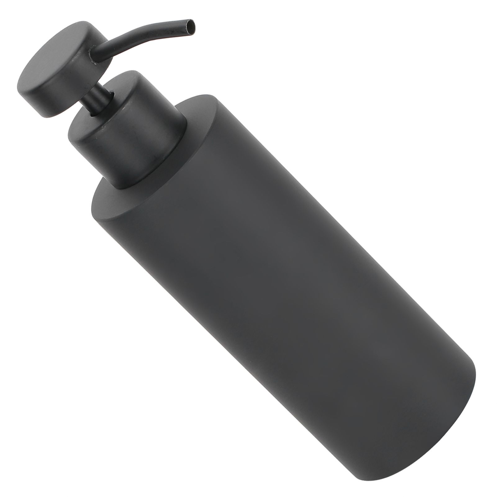 Black Kitchen Soap Dispenser Stainless Steel Bathroom Manual Press Soap view 7