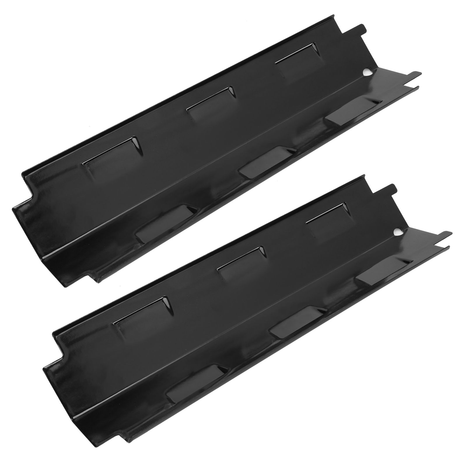 2pcs Gas Grill Heat Plate Stainless Steel BBQ Heat Tent Replacement Parts for view 4