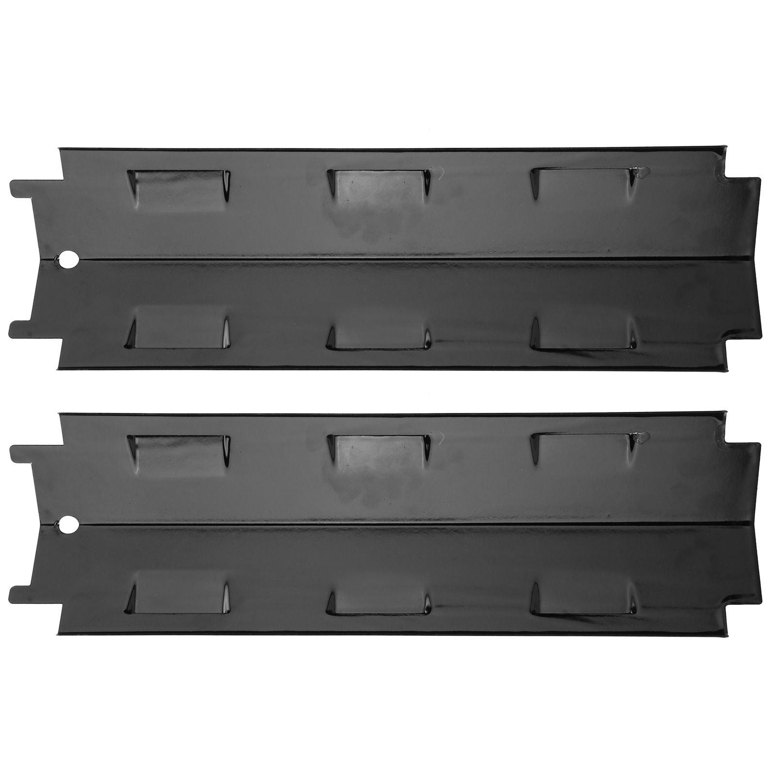 2pcs Gas Grill Heat Plate Stainless Steel BBQ Heat Tent Replacement Parts for view 8