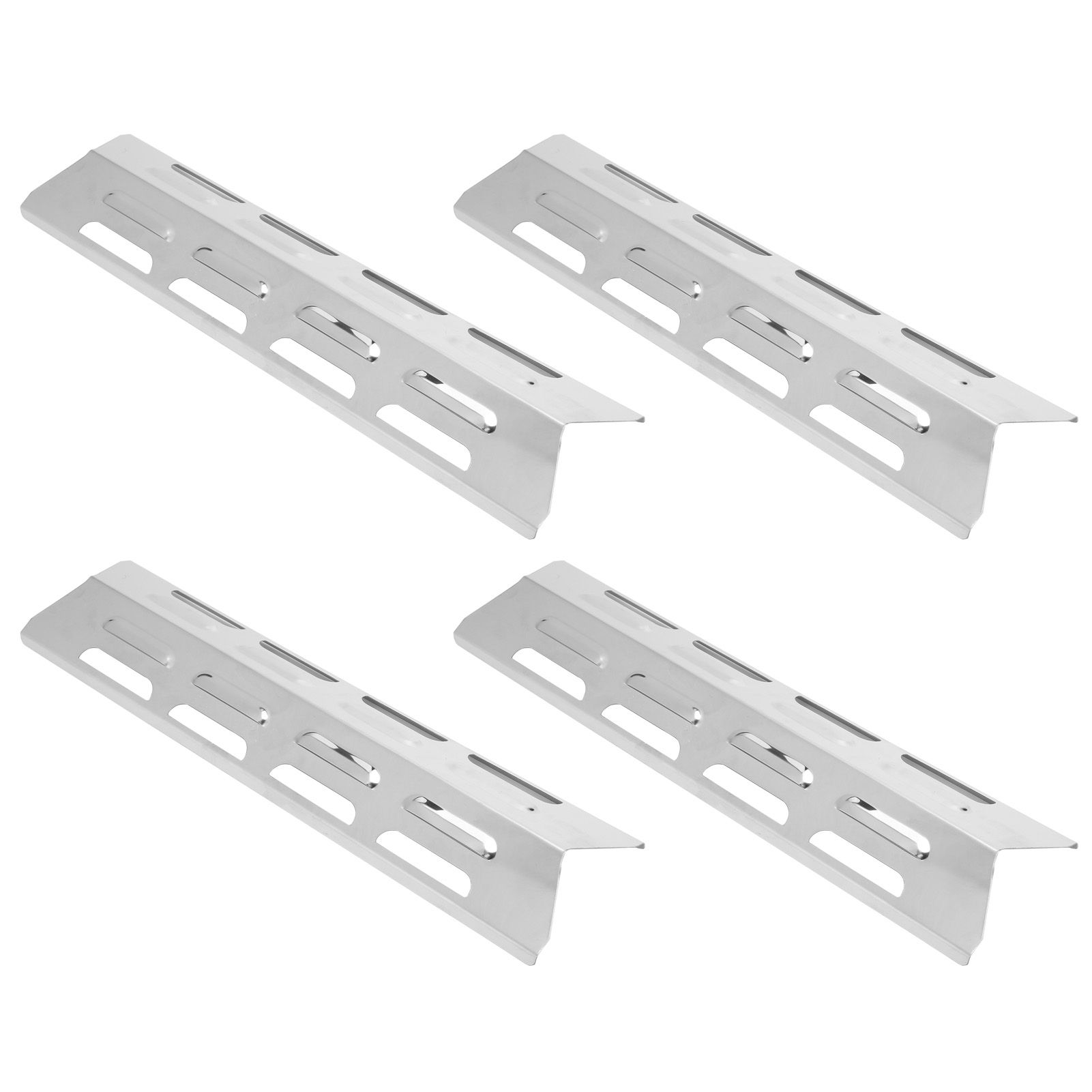 4Pcs Stainless Steel Gas Grill Oven Heat Plate Heat Tents Deflector Burners view 4