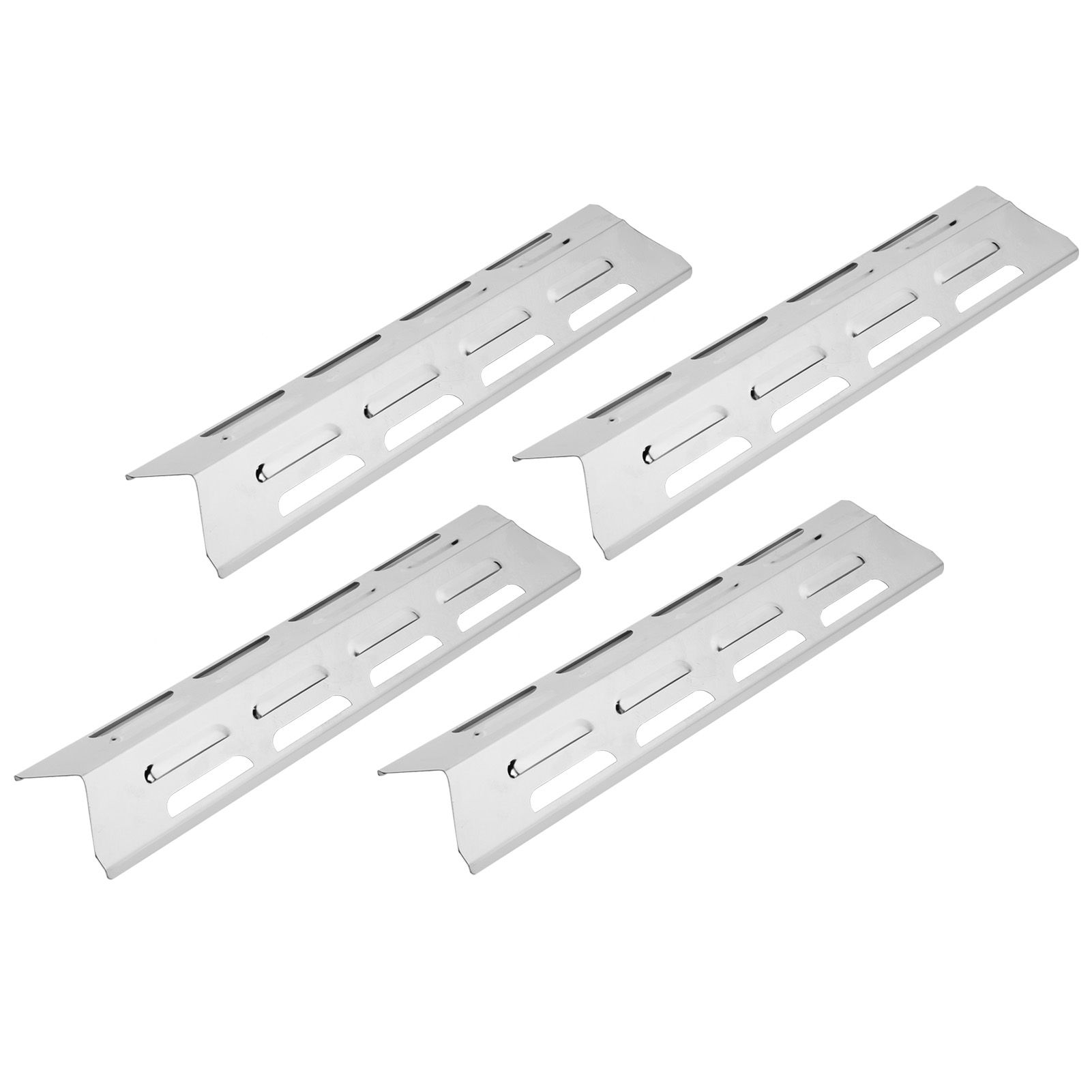 4Pcs Stainless Steel Gas Grill Oven Heat Plate Heat Tents Deflector Burners view 6