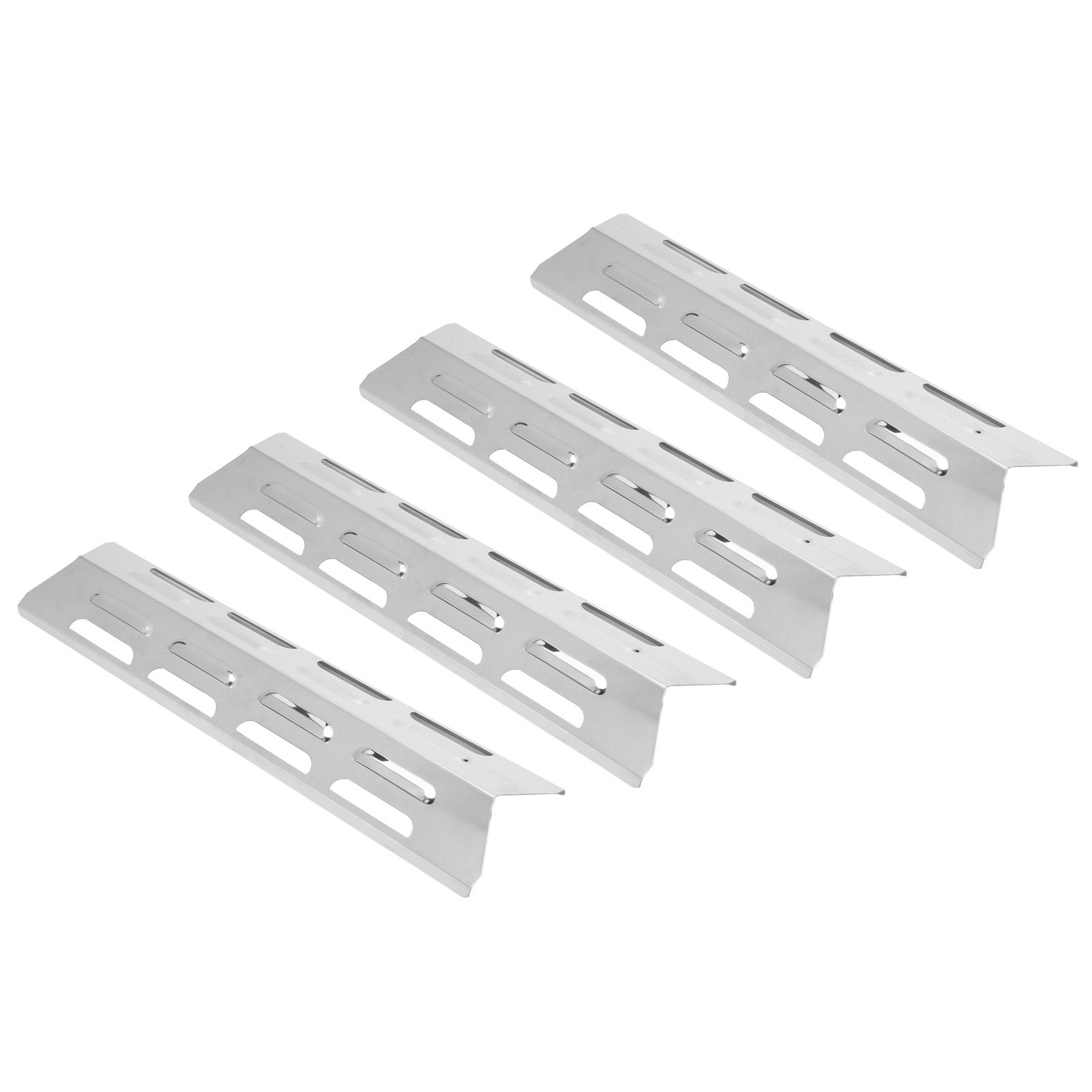 4Pcs Stainless Steel Gas Grill Oven Heat Plate Heat Tents Deflector Burners view 8