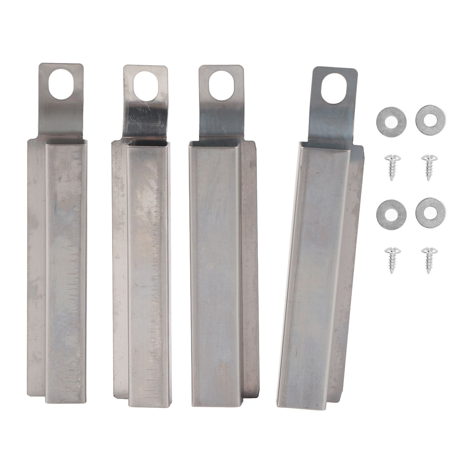 4 Set Adjustable Stainless Steel Crossover Tube Channel Burners Replacement view 2