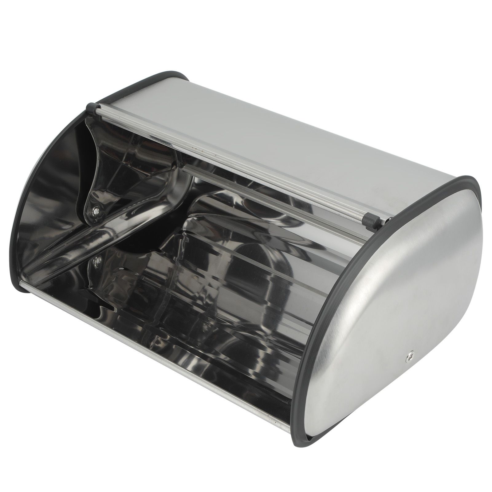 Kitchen Storage Box Simple High‑Grade Frosted Stainless Steel for Bread Cake view 4