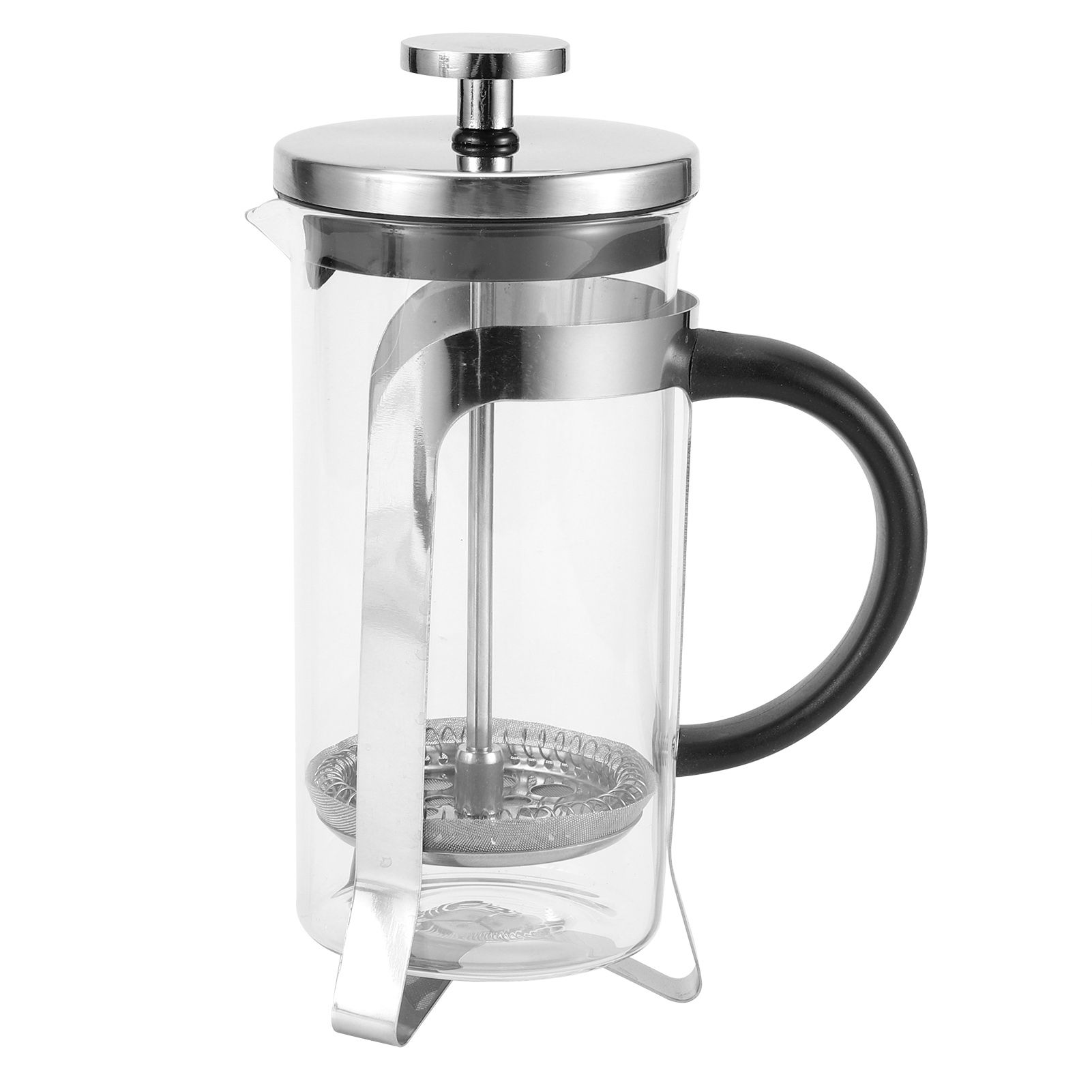 High Temperature Resistant Coffee Pot Filter Press Pot Glass Tea Coffee Maker view 4