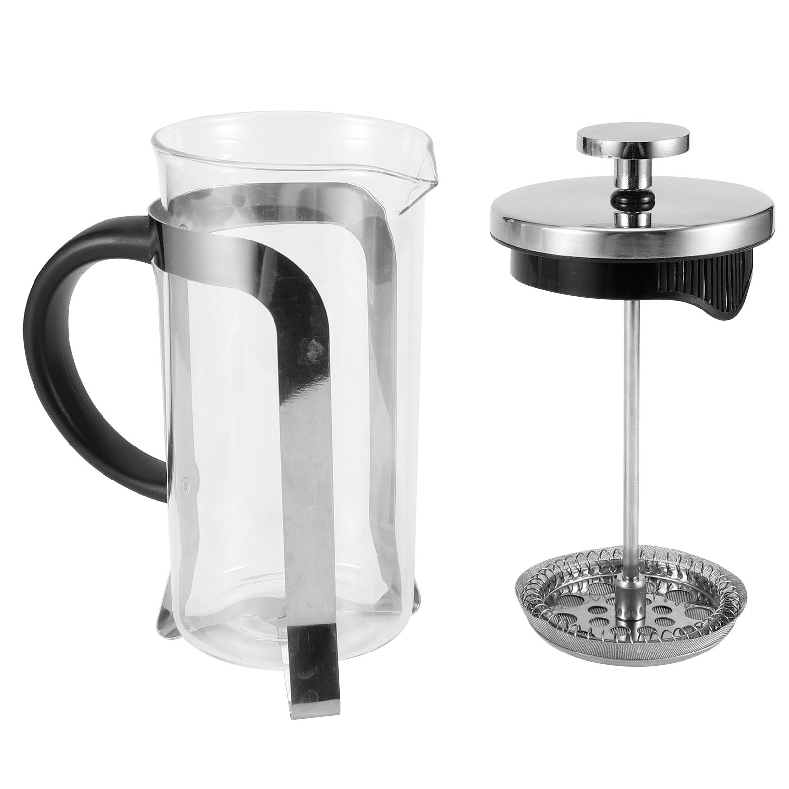 High Temperature Resistant Coffee Pot Filter Press Pot Glass Tea Coffee Maker view 7