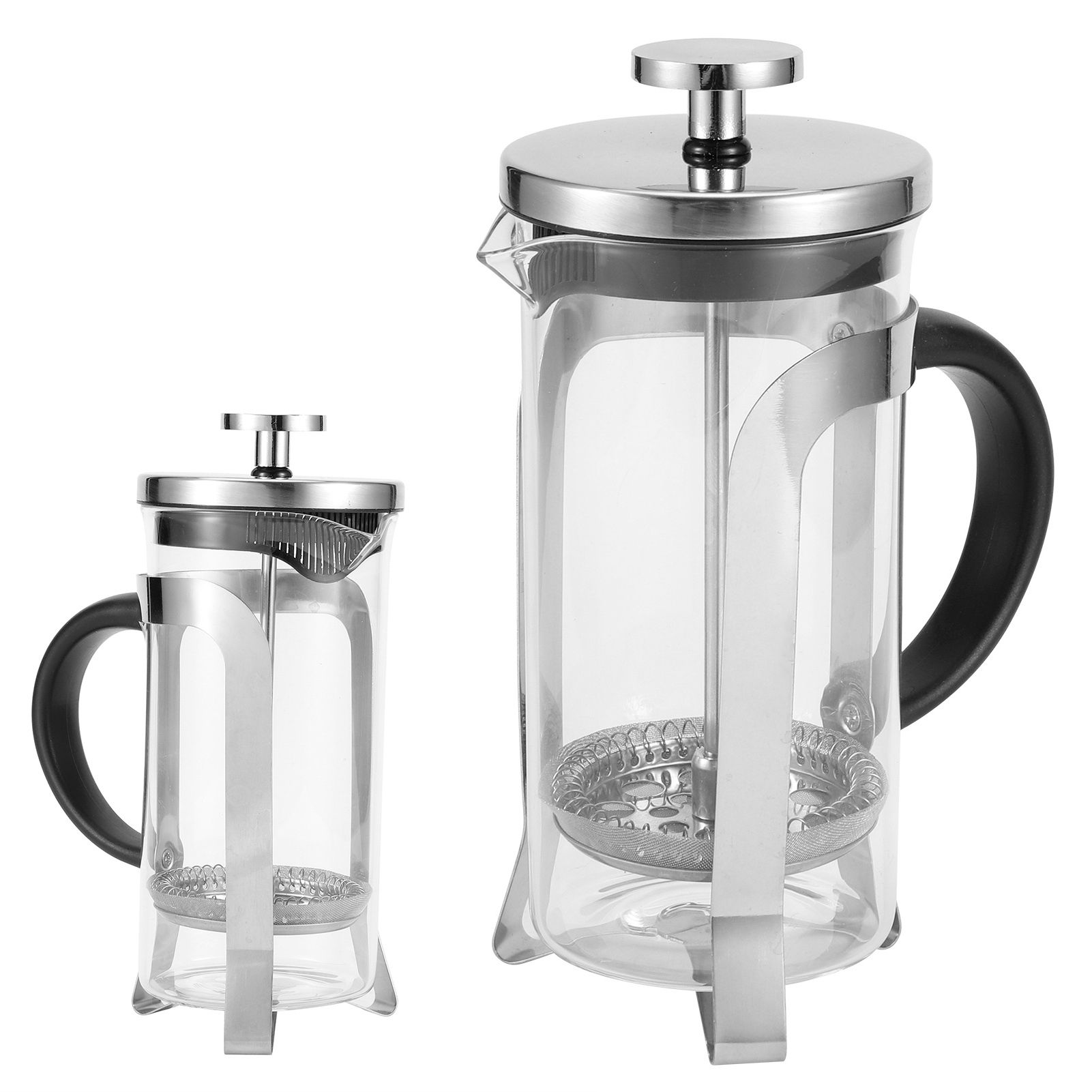 High Temperature Resistant Coffee Pot Filter Press Pot Glass Tea Coffee Maker view 8