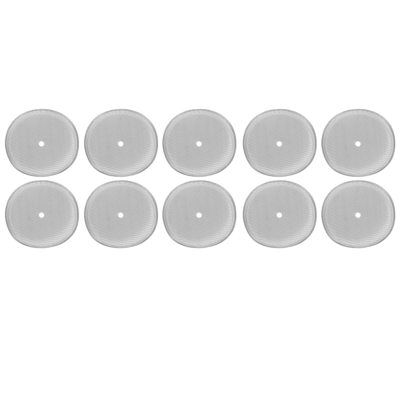 10Pcs Reusable 304 Stainless Steel Filter Mesh for 1000mm Coffee Press Pot view 2