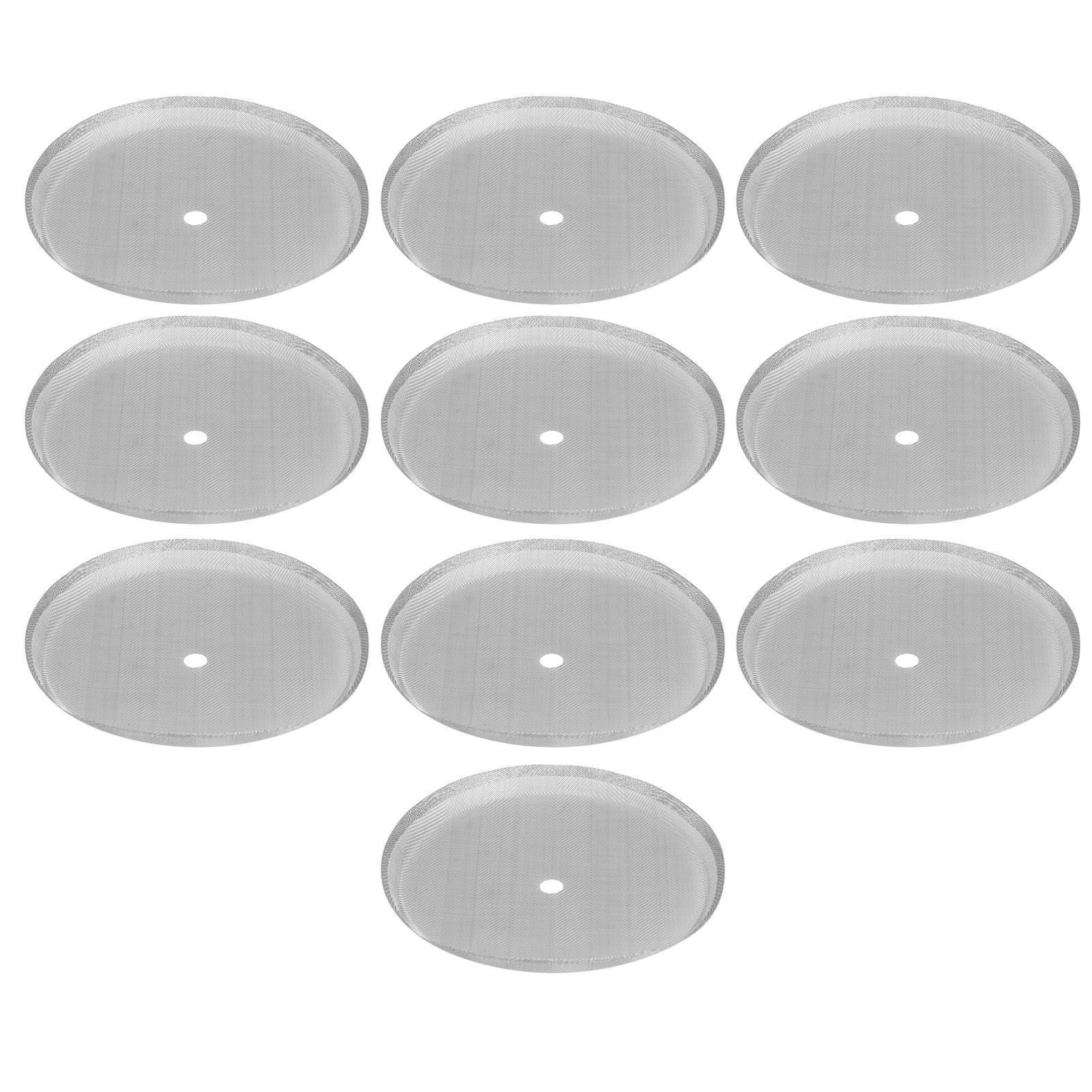 10Pcs Reusable 304 Stainless Steel Filter Mesh for 1000mm Coffee Press Pot view 3